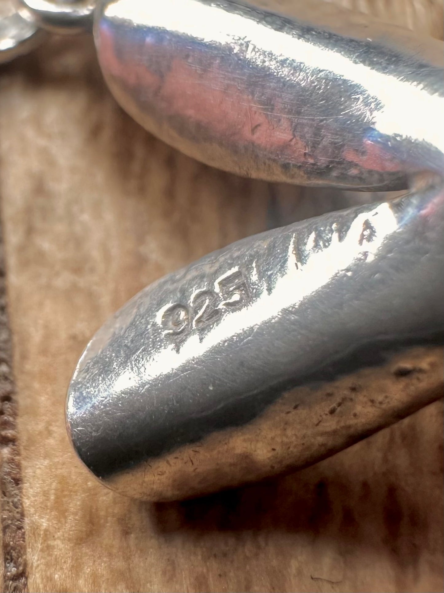 Vintage Flower 925 Sterling Silver Pendant