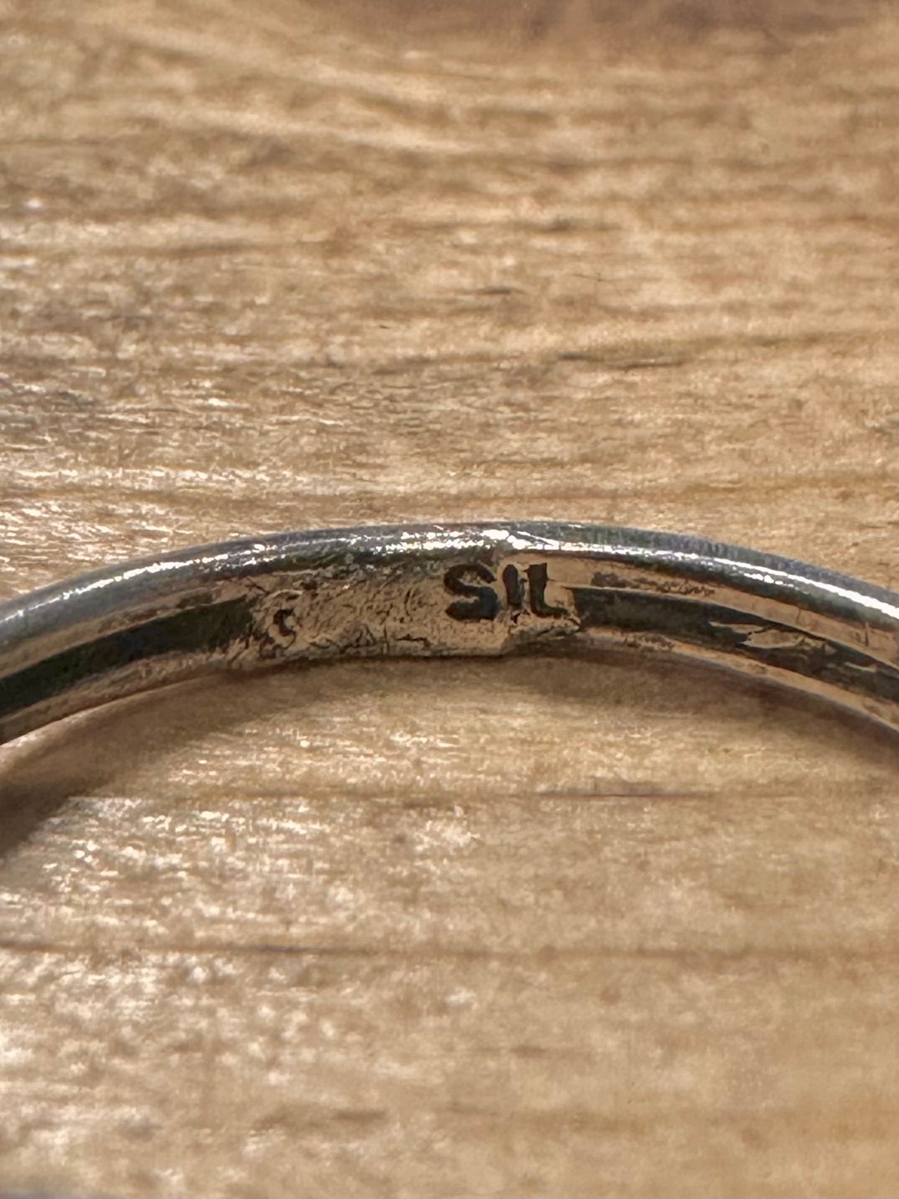 Vintage Knot 925 Silver Size M Ring