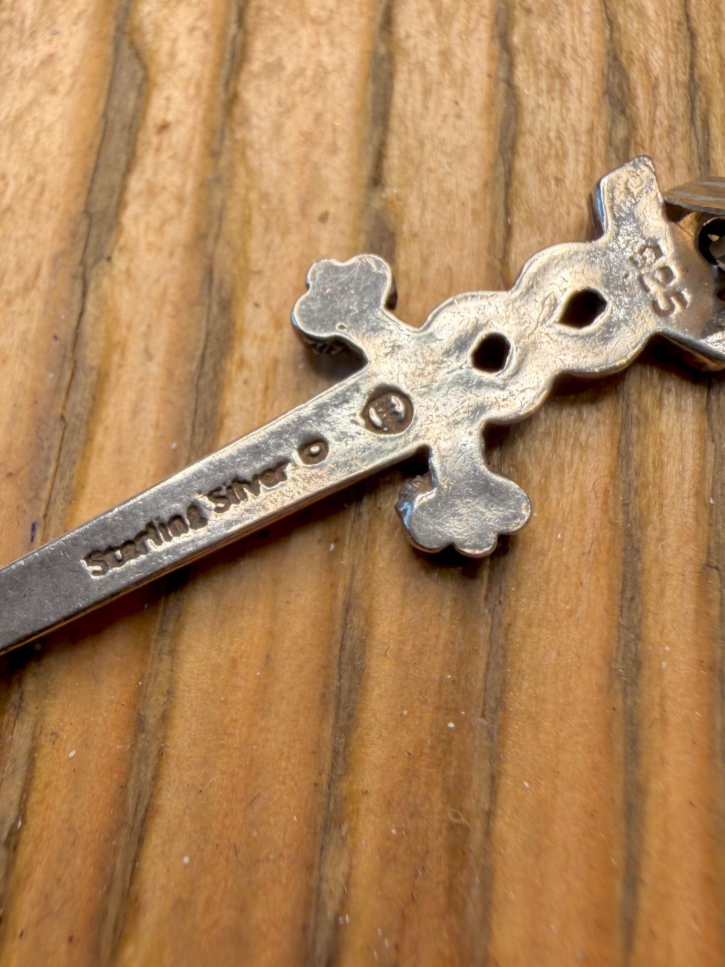 Celtic Knot Sword 925 Sterling Silver Pendant