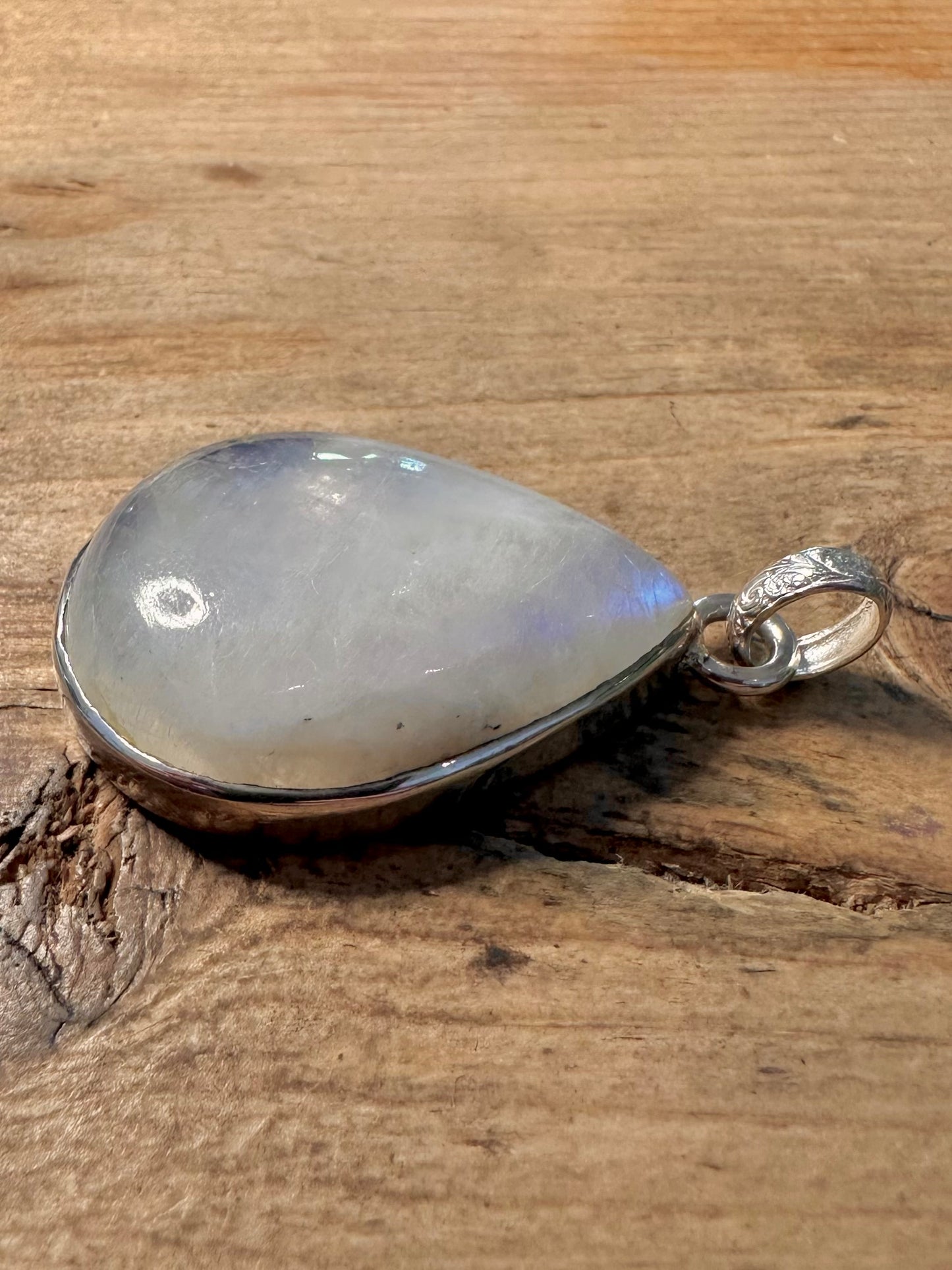 Vintage Moonstone 925 Silver Pendant