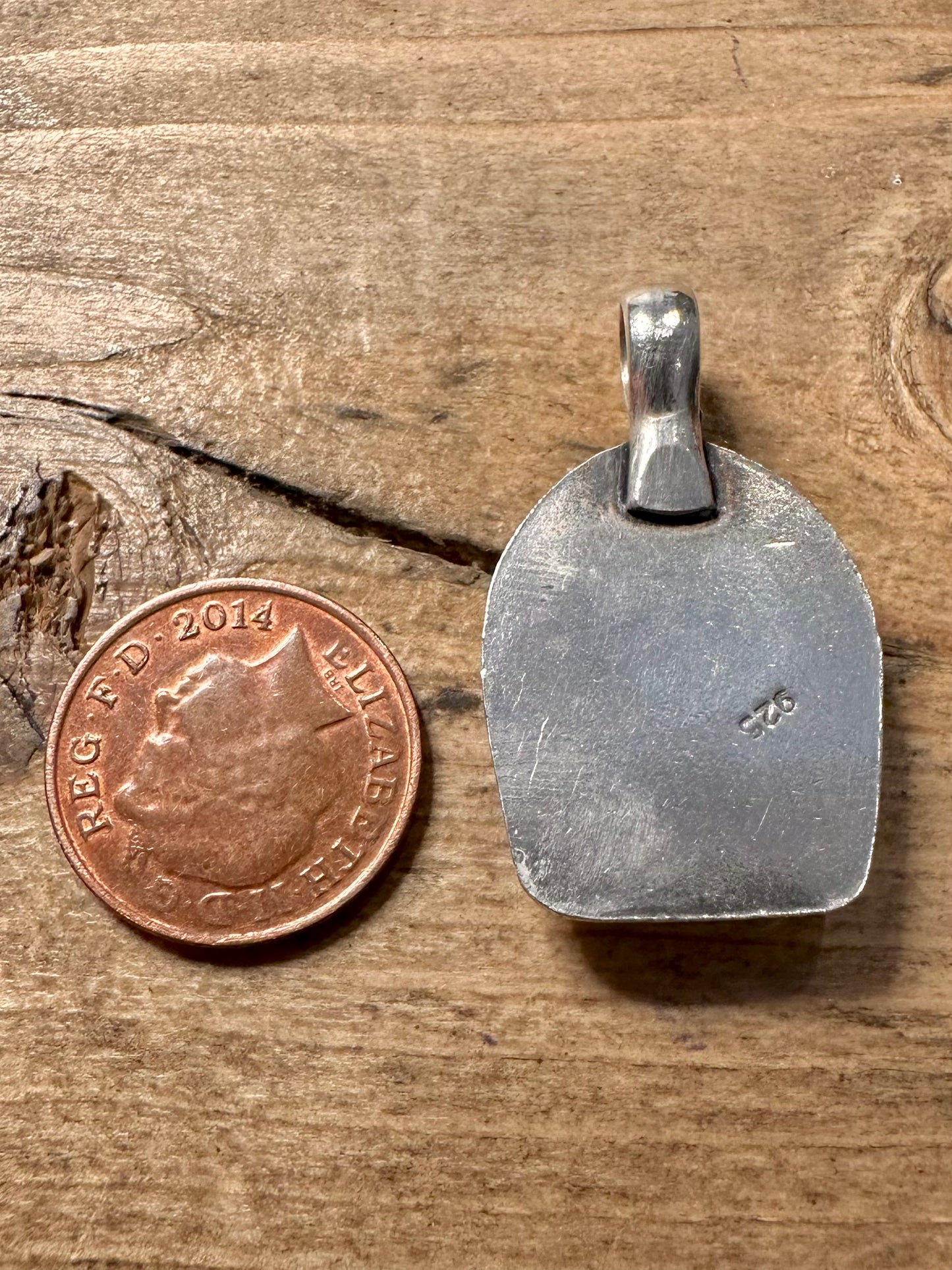 Vintage Buddha 925 Silver Pendant