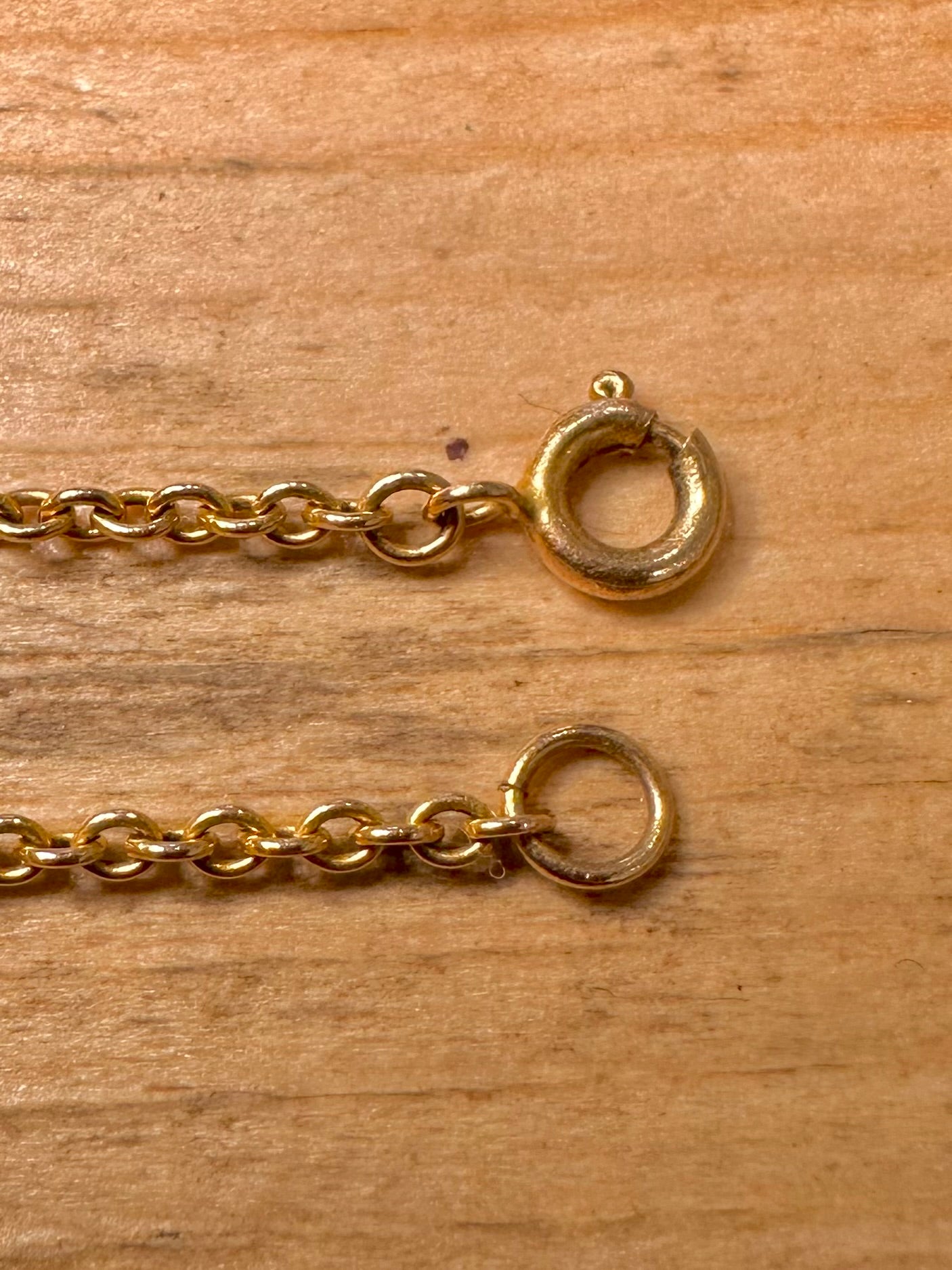 Vintage 9ct Gold Belcher Chain 20.1 inch Necklace