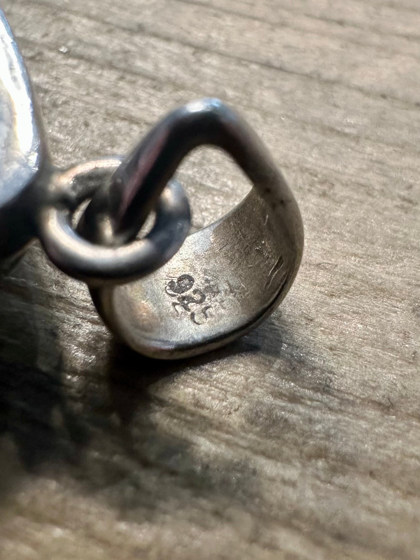 Vintage Rutilated Quarts 925 Silver Pendant