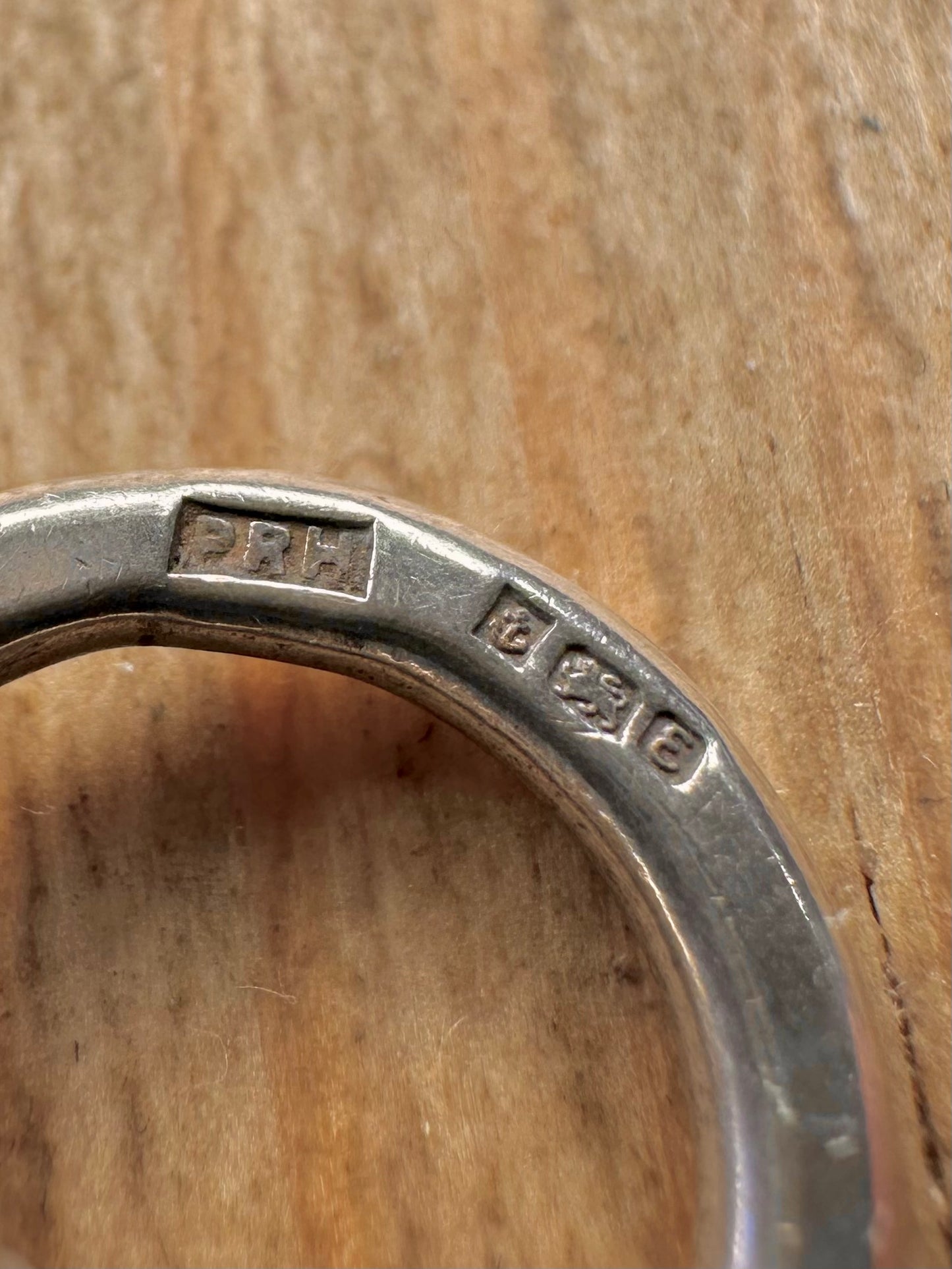 Vintage 1979 Multi Circle Link 925 Sterling Silver 8.2 inch Bracelet