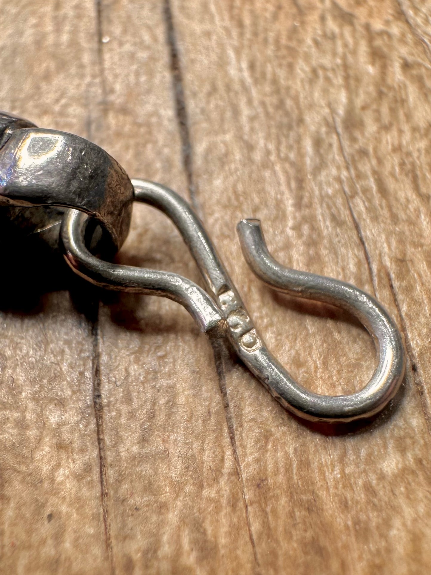 Vintage Thick Snake Chain 925 Sterling Silver 17.5 inch Necklace