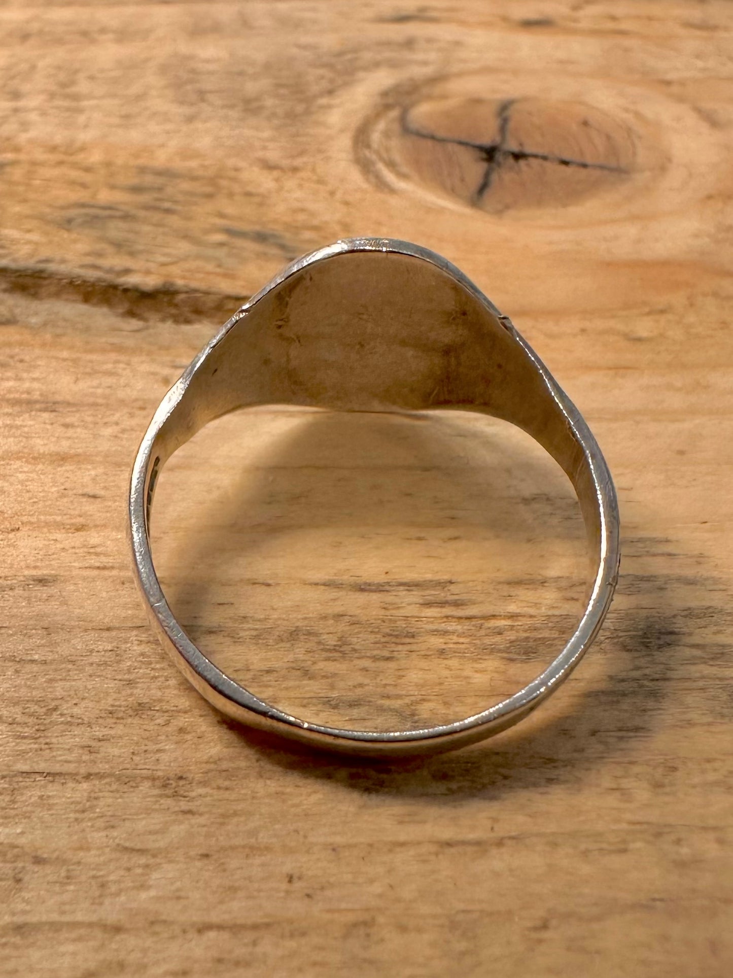 Vintage 1988 Signet 925 Silver Size U Ring
