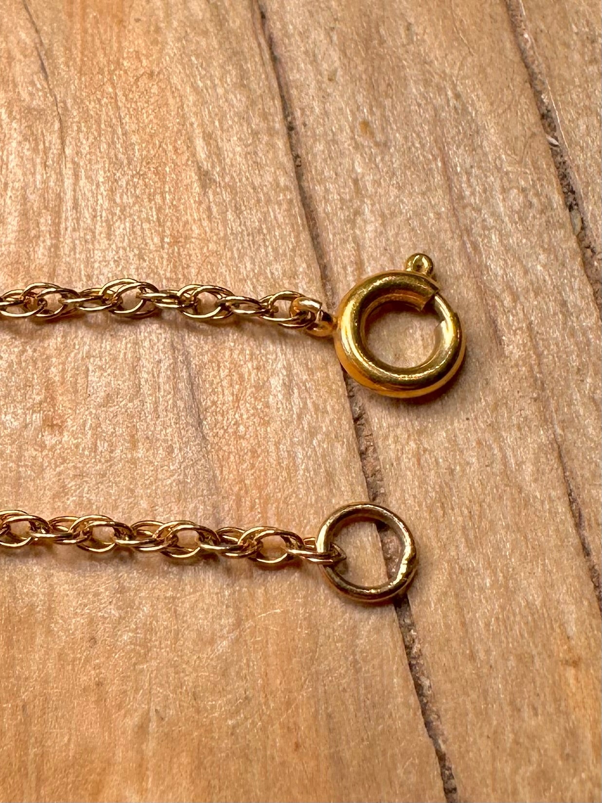 Vintage 9ct Gold Singapore Chain 23 inch Necklace