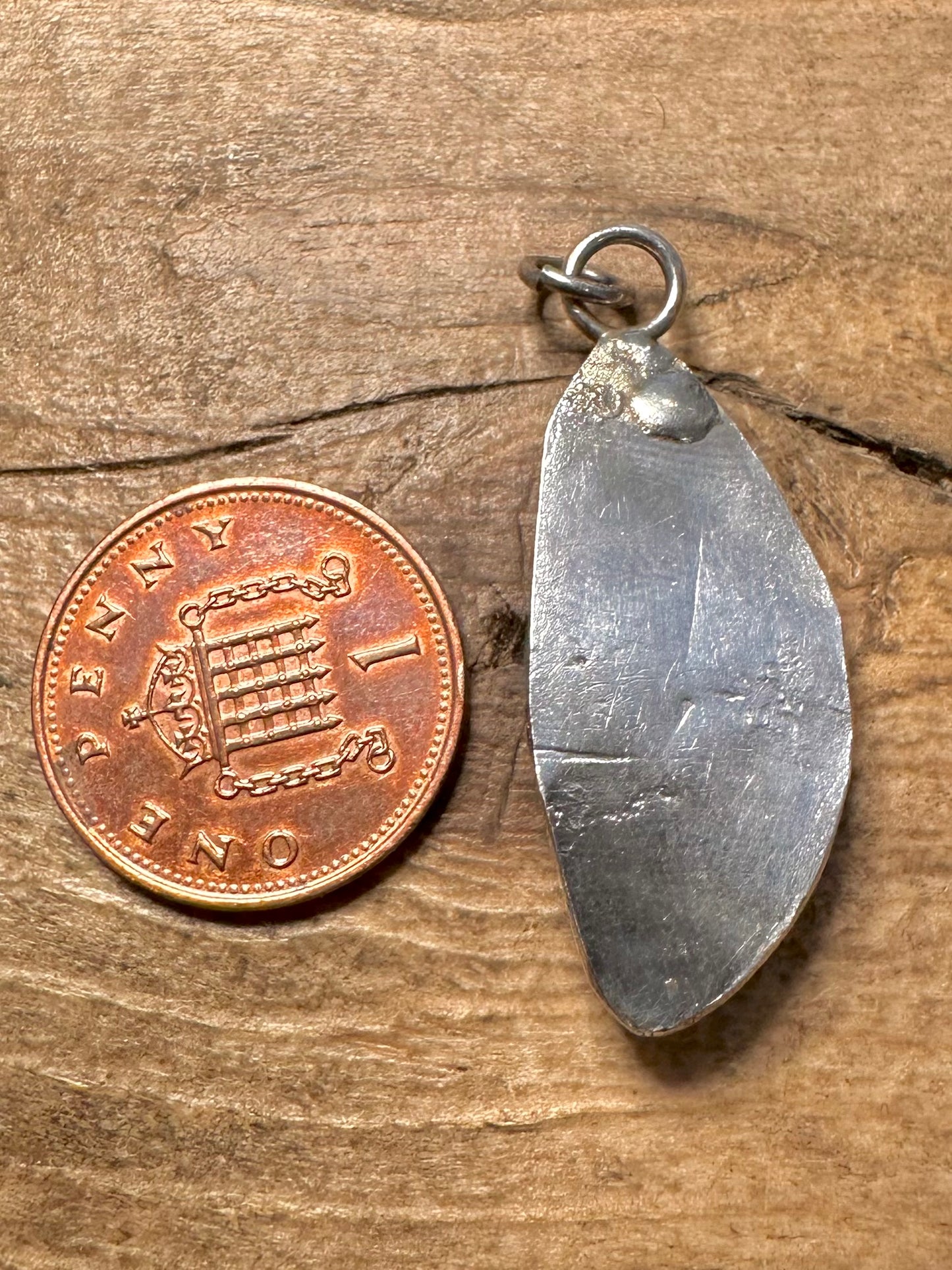 Handmade Boulder Opal 925 Silver Pendant