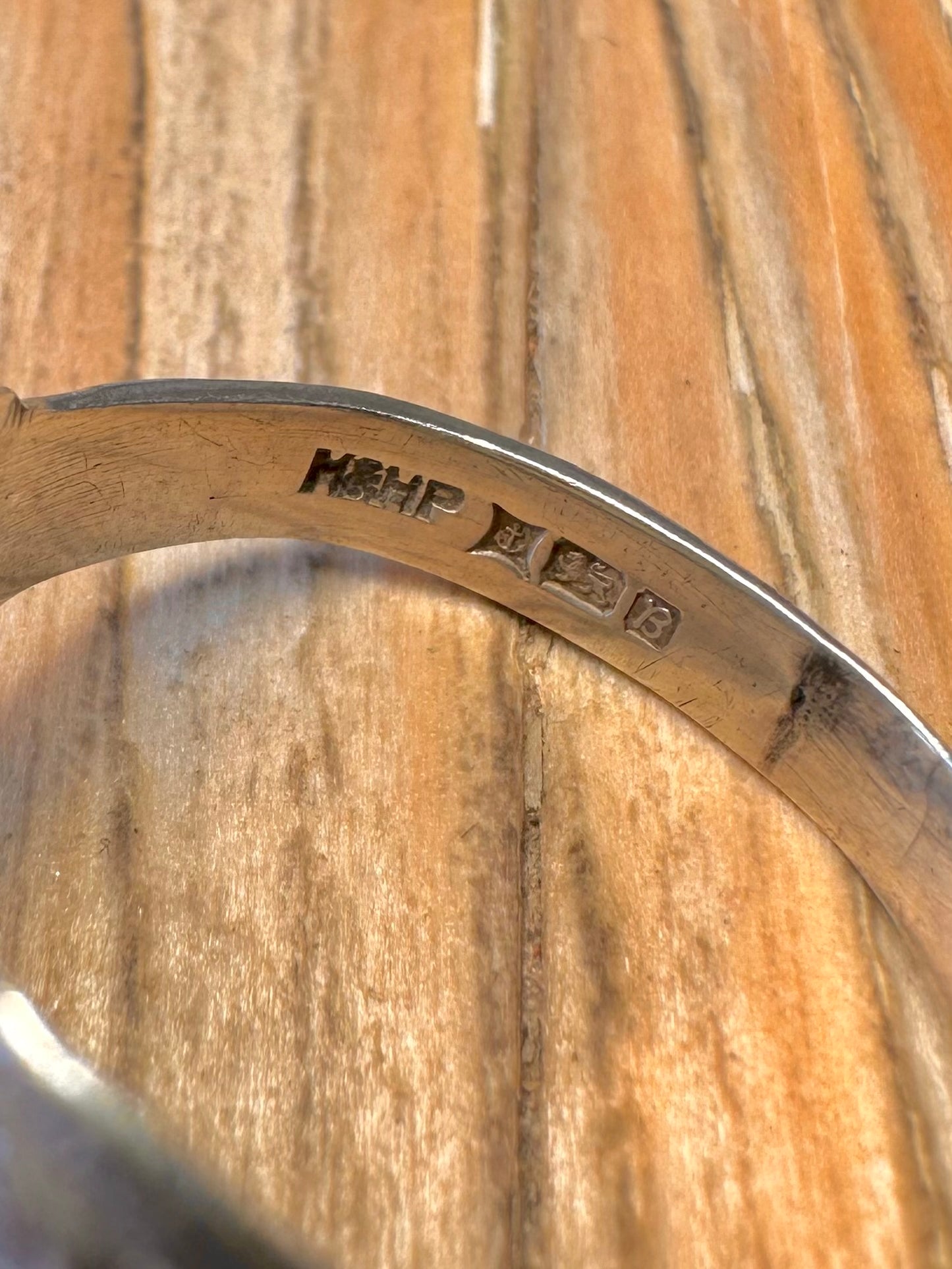 Vintage 1976 Star Engraved Signet 925 Sterling Silver Size W1/2 Ring