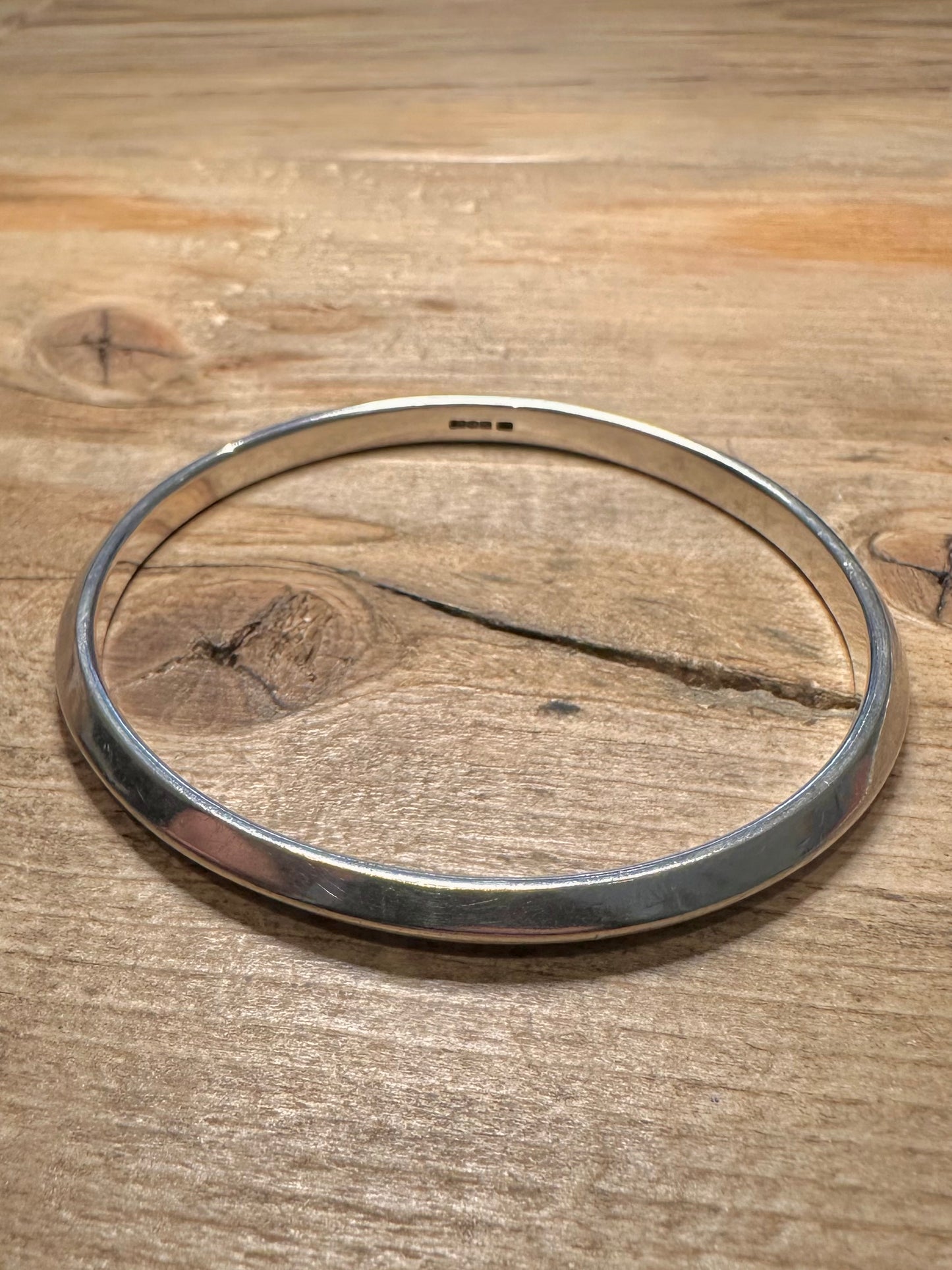 Modern 2019 Heavy 925 Silver Bangle