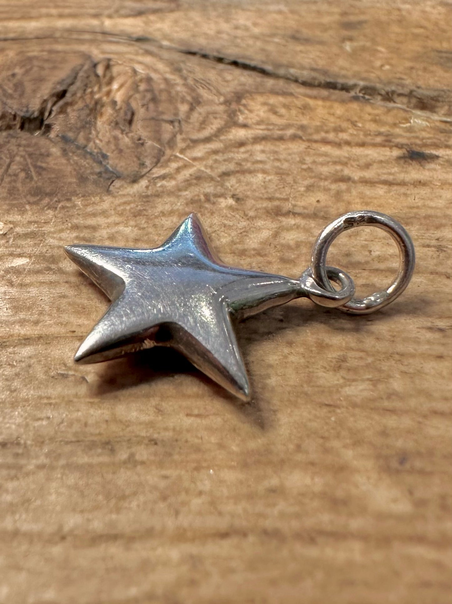 Vintage Star 925 Silver Pendant