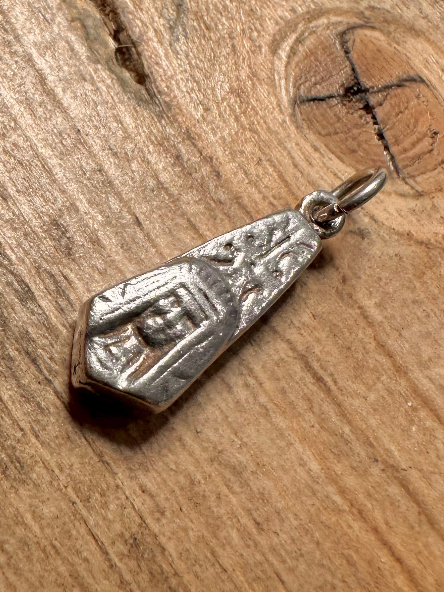 Vintage Egyptian Solid 925 Silver Pendant
