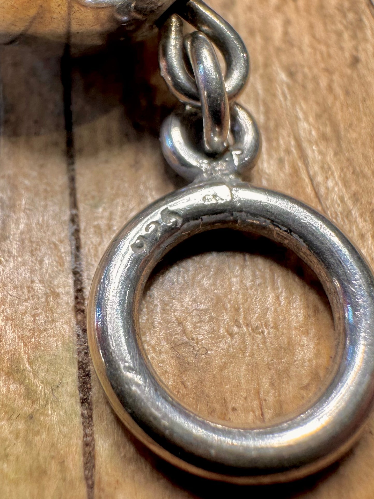 Vintage Chunky Ball Chain 925 Sterling Silver 9 inch Bracelet