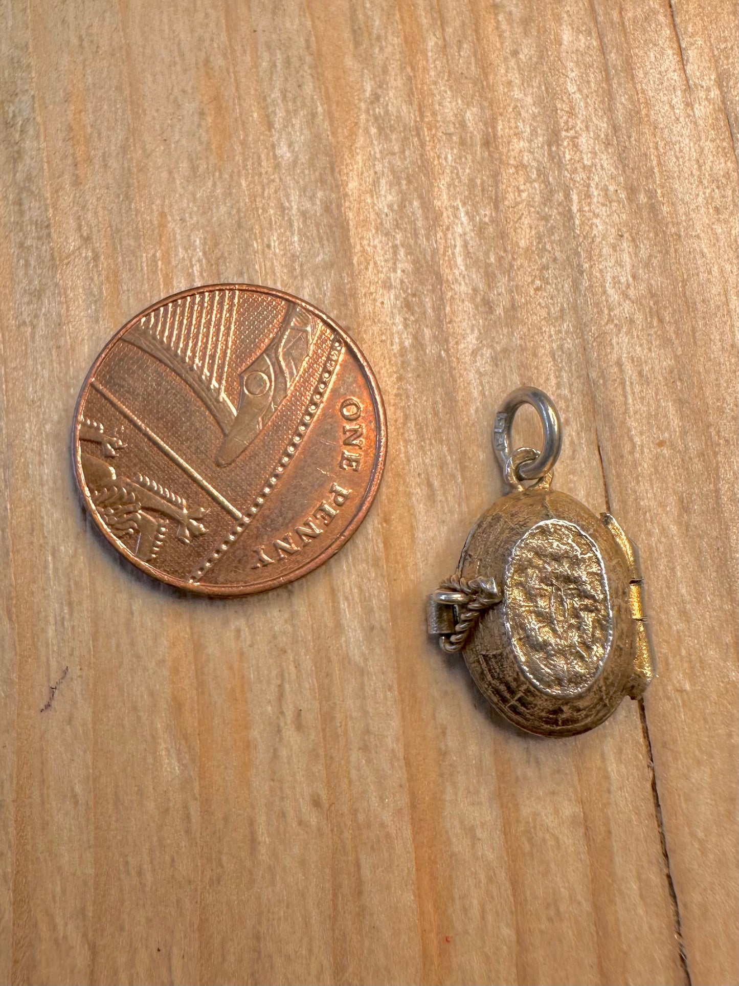 Vintage Rare Egyptian Art Deco Moses Enamel 800 Silver Pendant