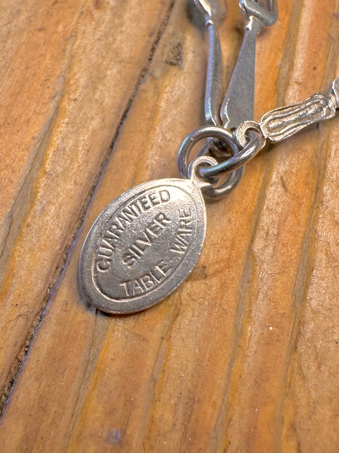 Cutlery Guaranteed Silver Table Ware 925 Sterling Silver Charm Pendant