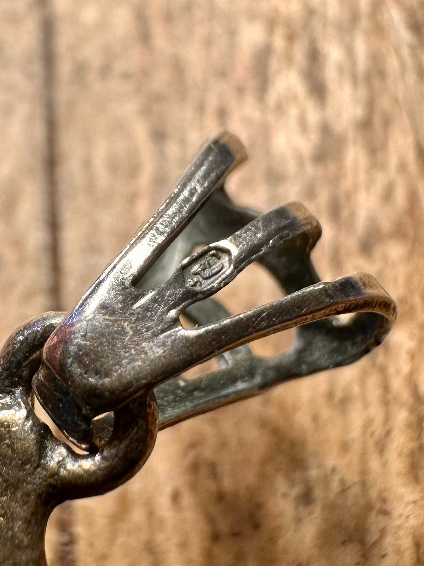 Vintage Ornate Amethyst 925 Sterling Silver Pendant
