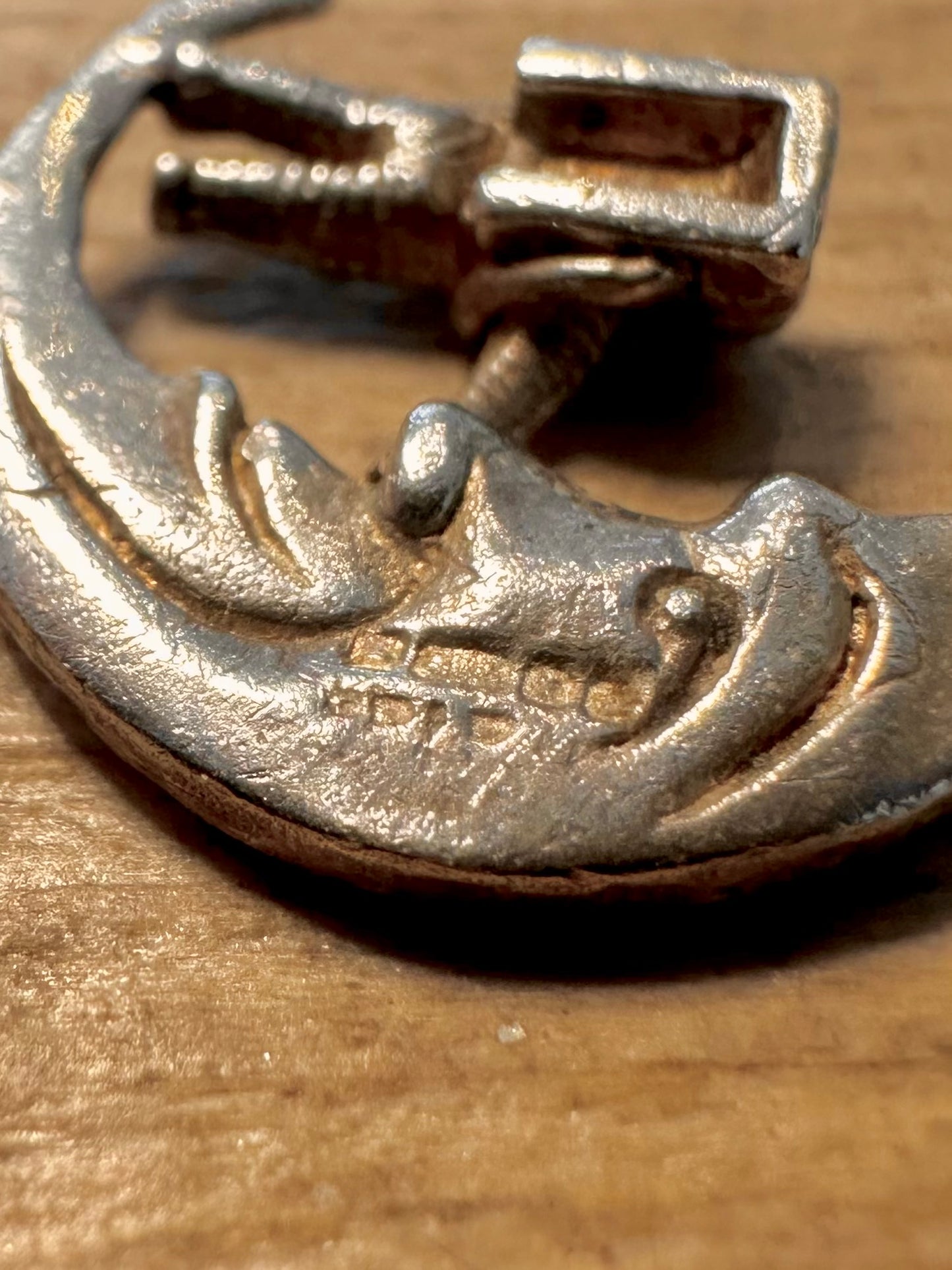 Vintage Spaceman on the Moon 925 Silver Pendant