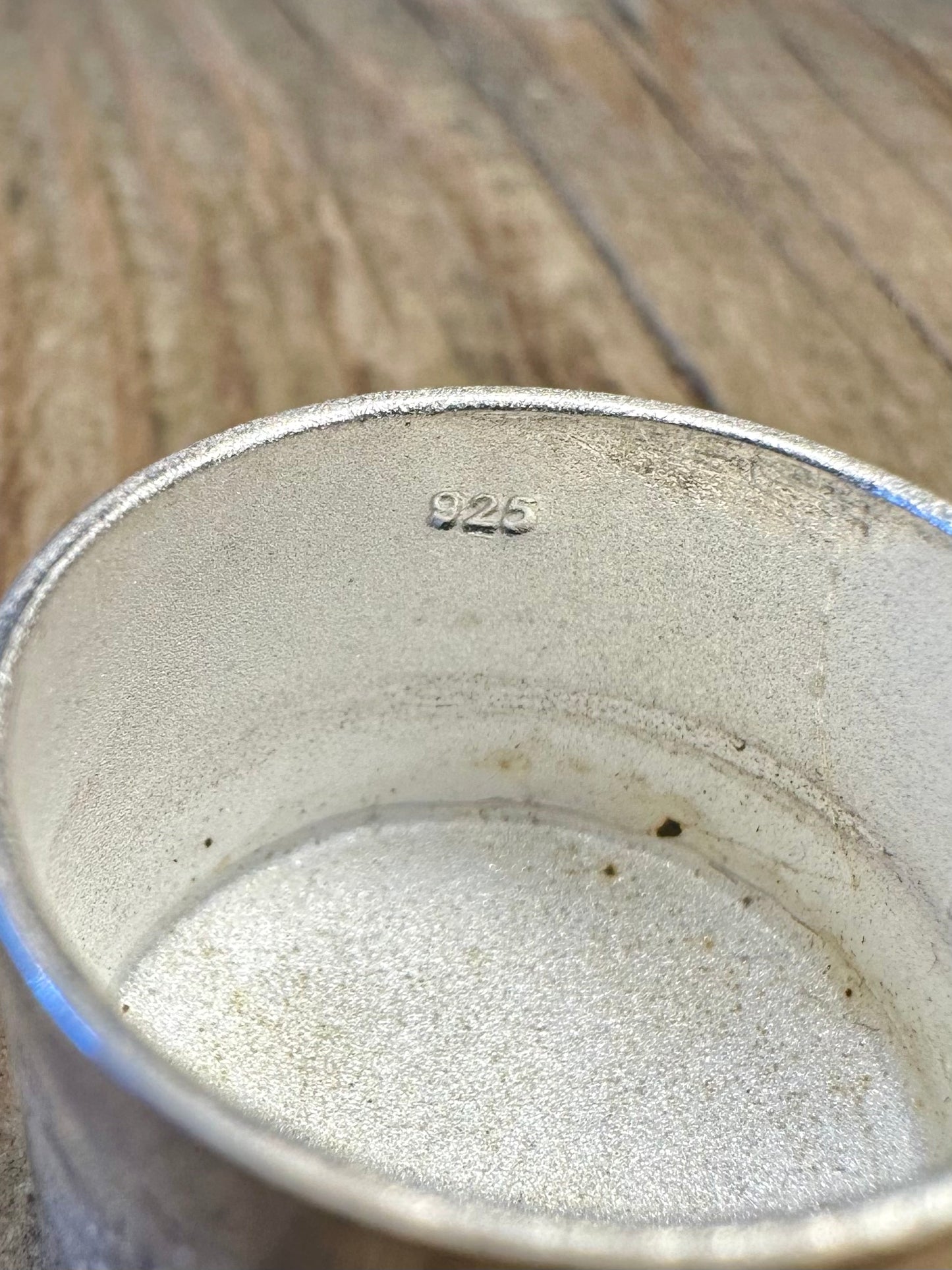 Modern Cylinder Engraved Sun Star and Moon Box 925 Sterling Silver Collectable