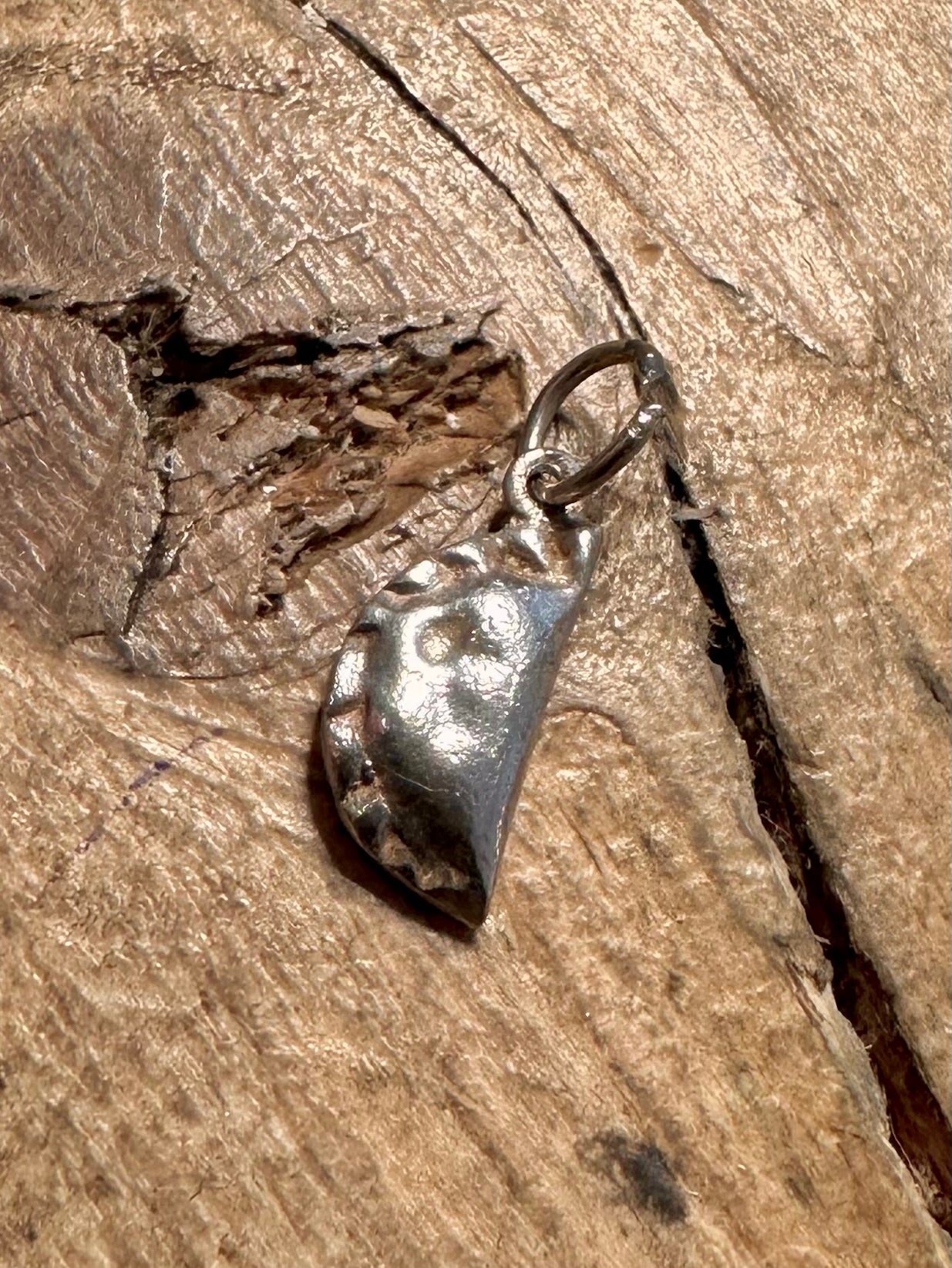 Vintage Pasty 925 Silver Charm Pendant
