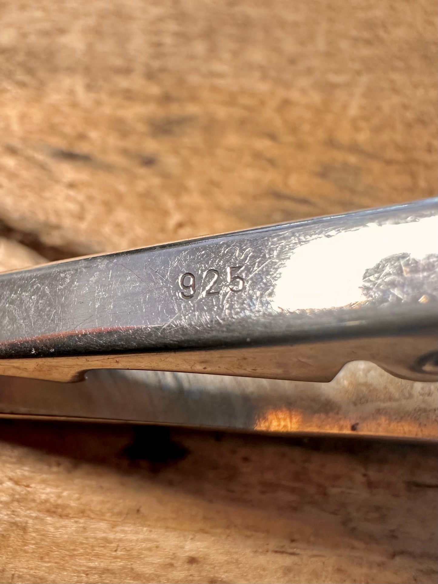 Vintage 1994 Money Clip 925 Silver Collectable