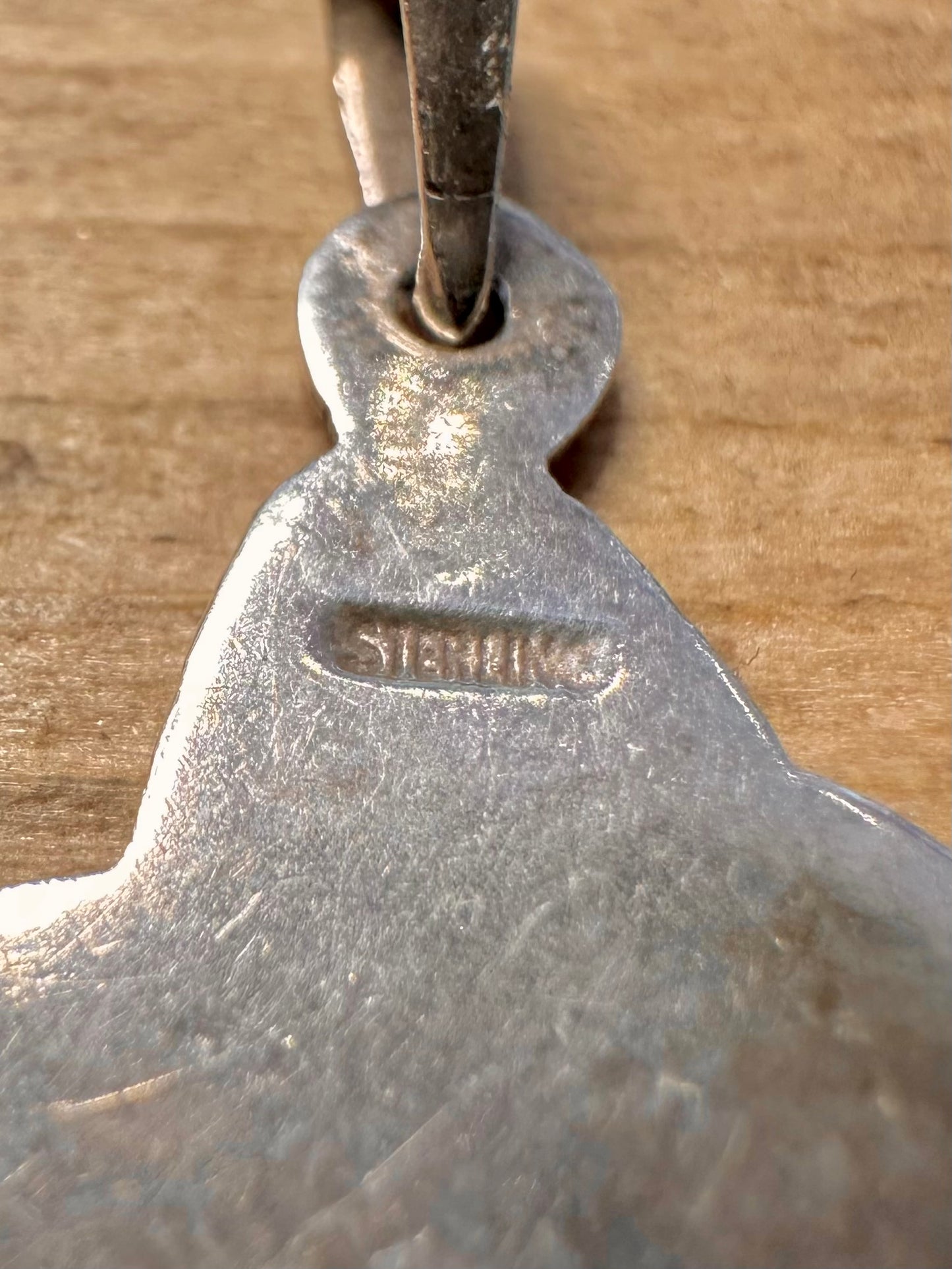 Vintage 1970’s Paddington Bear 925 Silver Pendant