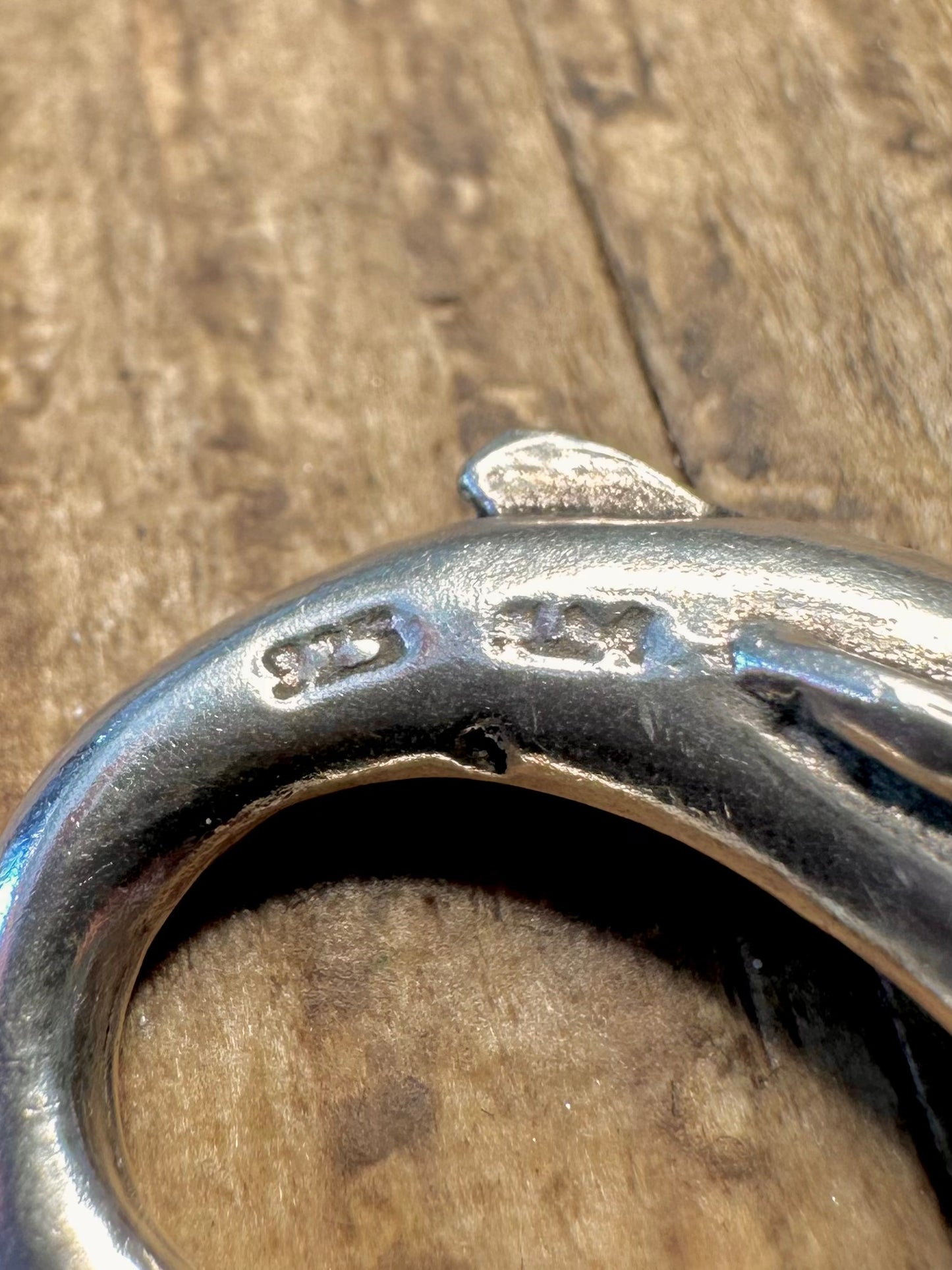 Delfin-Anhänger aus 925er Sterlingsilber