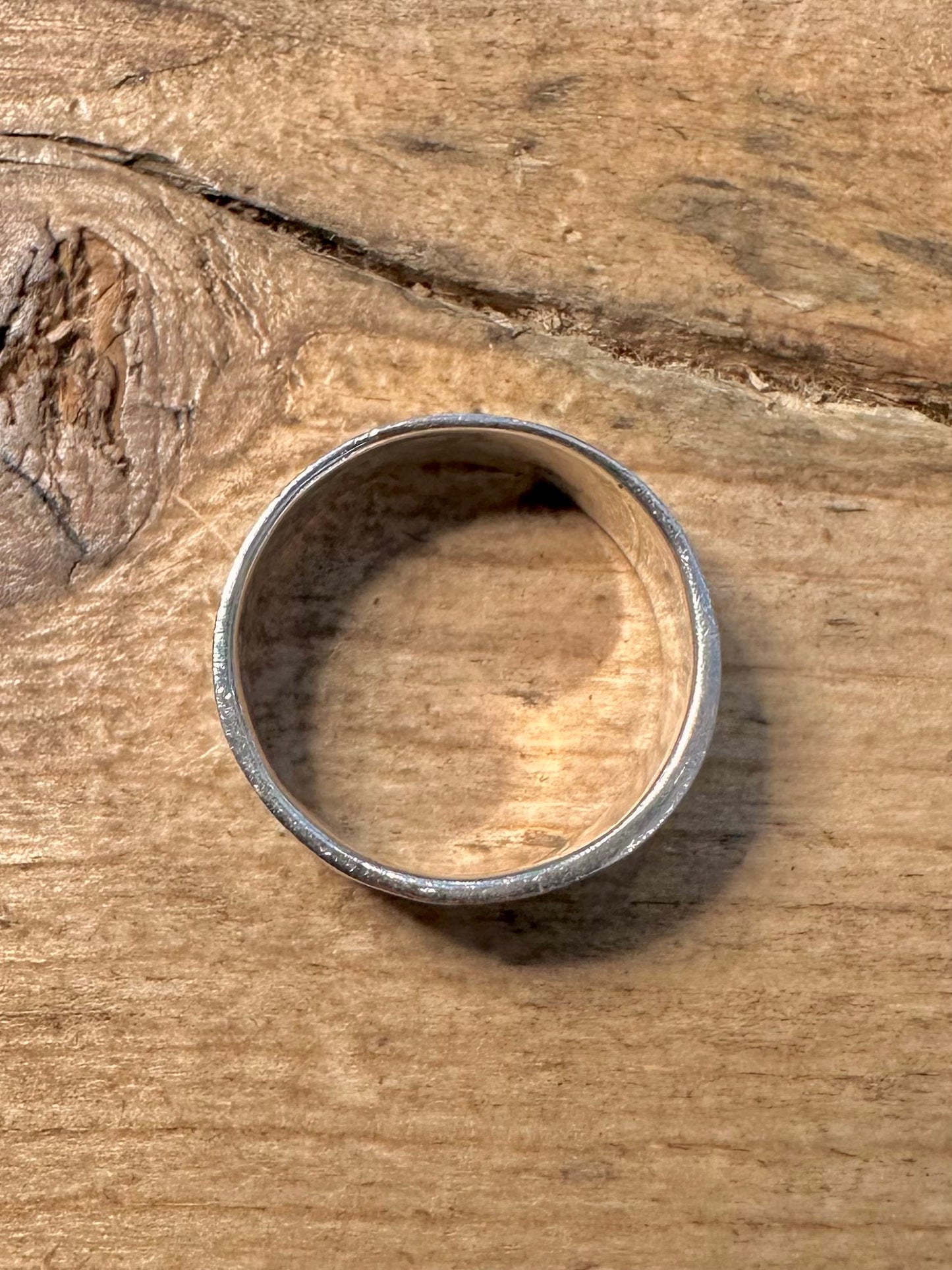 Vintage FILA Band 925 Silver Size R Ring