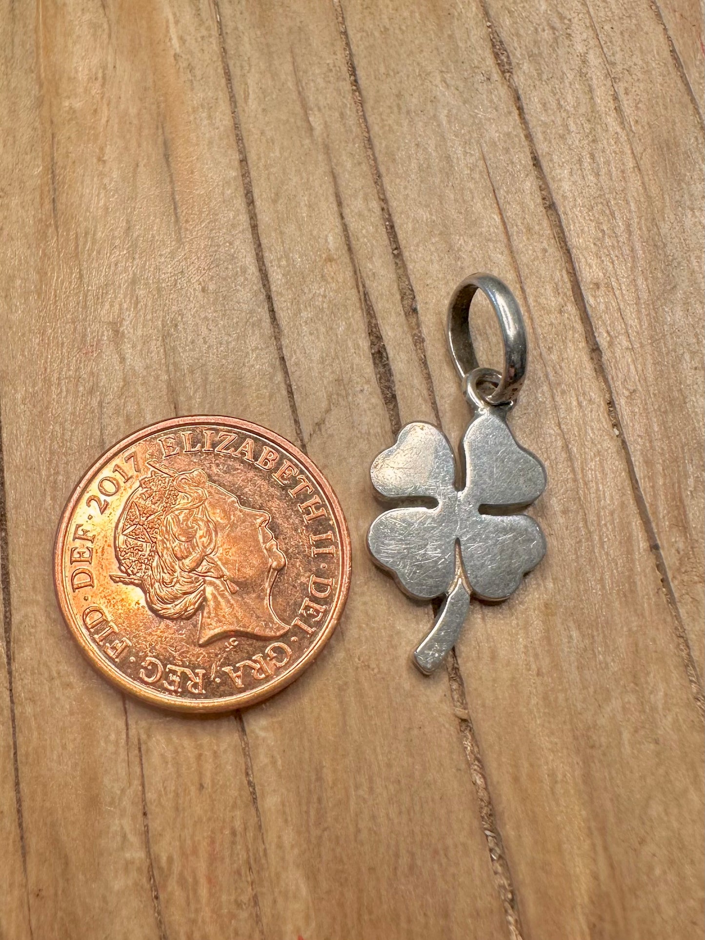 Links of London 2007 Four Leaf Clover 925 Sterling Silver Pendant