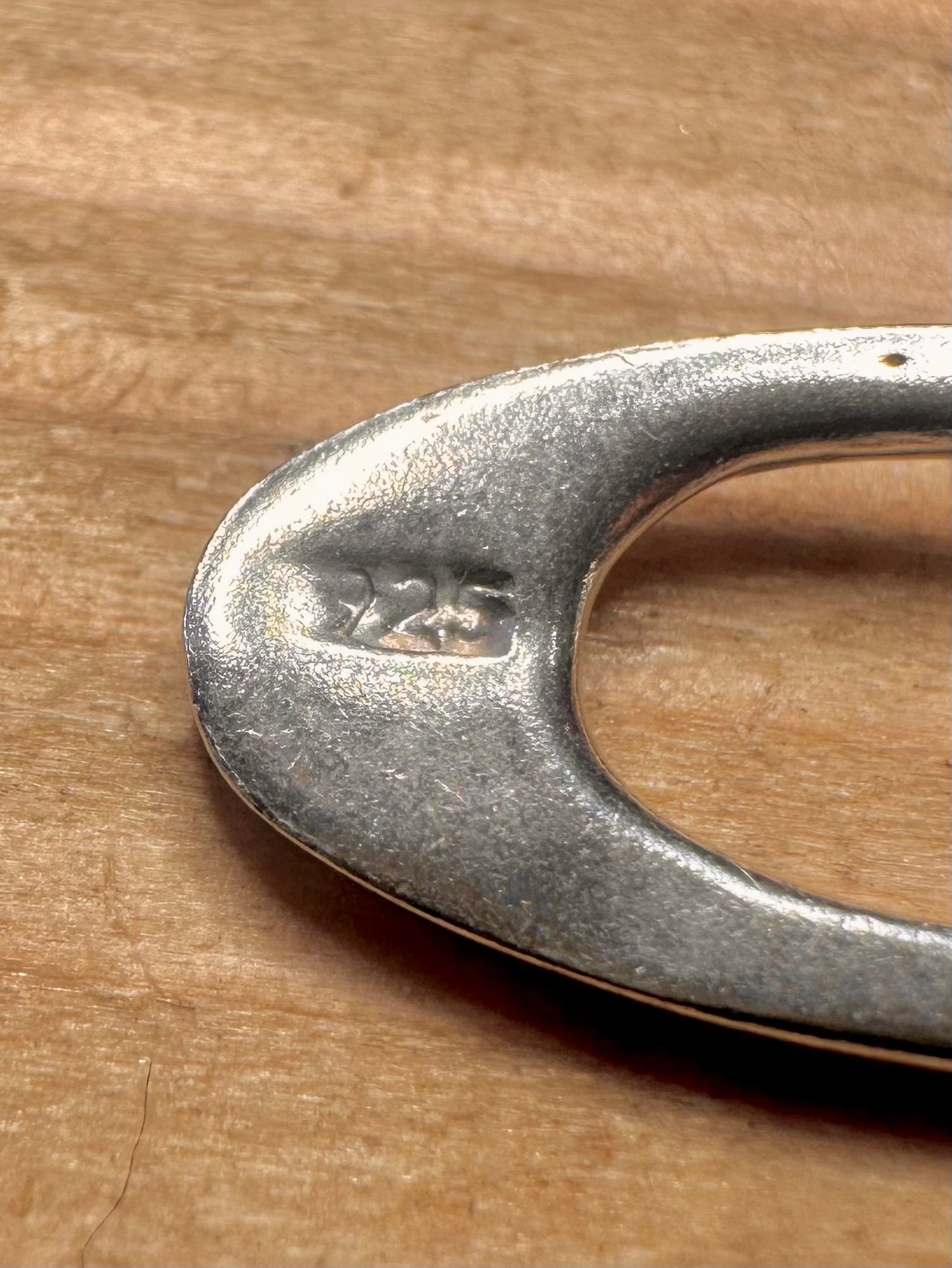 Ohrringe Modernist Double Oval aus 925er Sterlingsilber