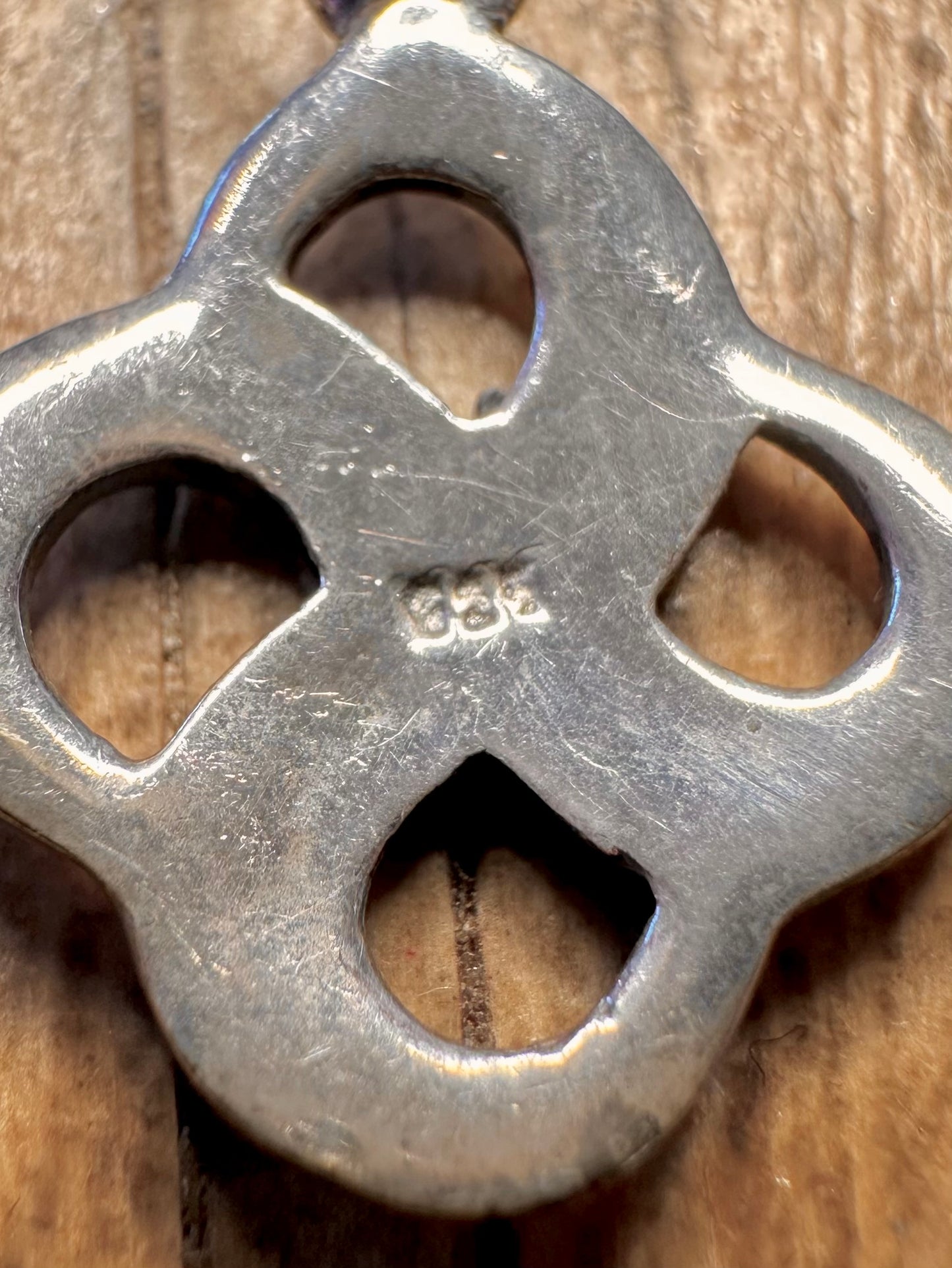 Vintage Keltischer Knoten Anhänger aus 925er Sterlingsilber