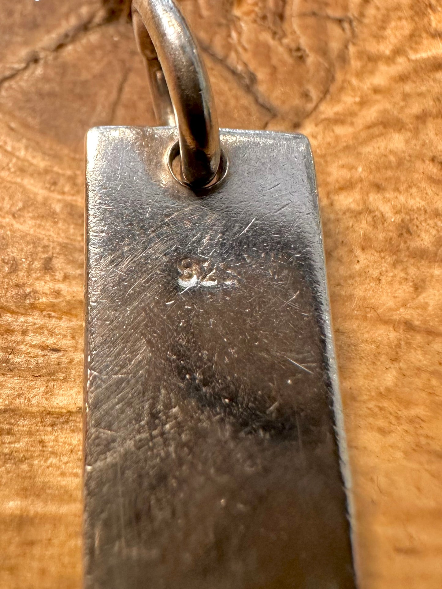 Vintage Gucci Made in Italy Tag Style 925 Silver Pendant