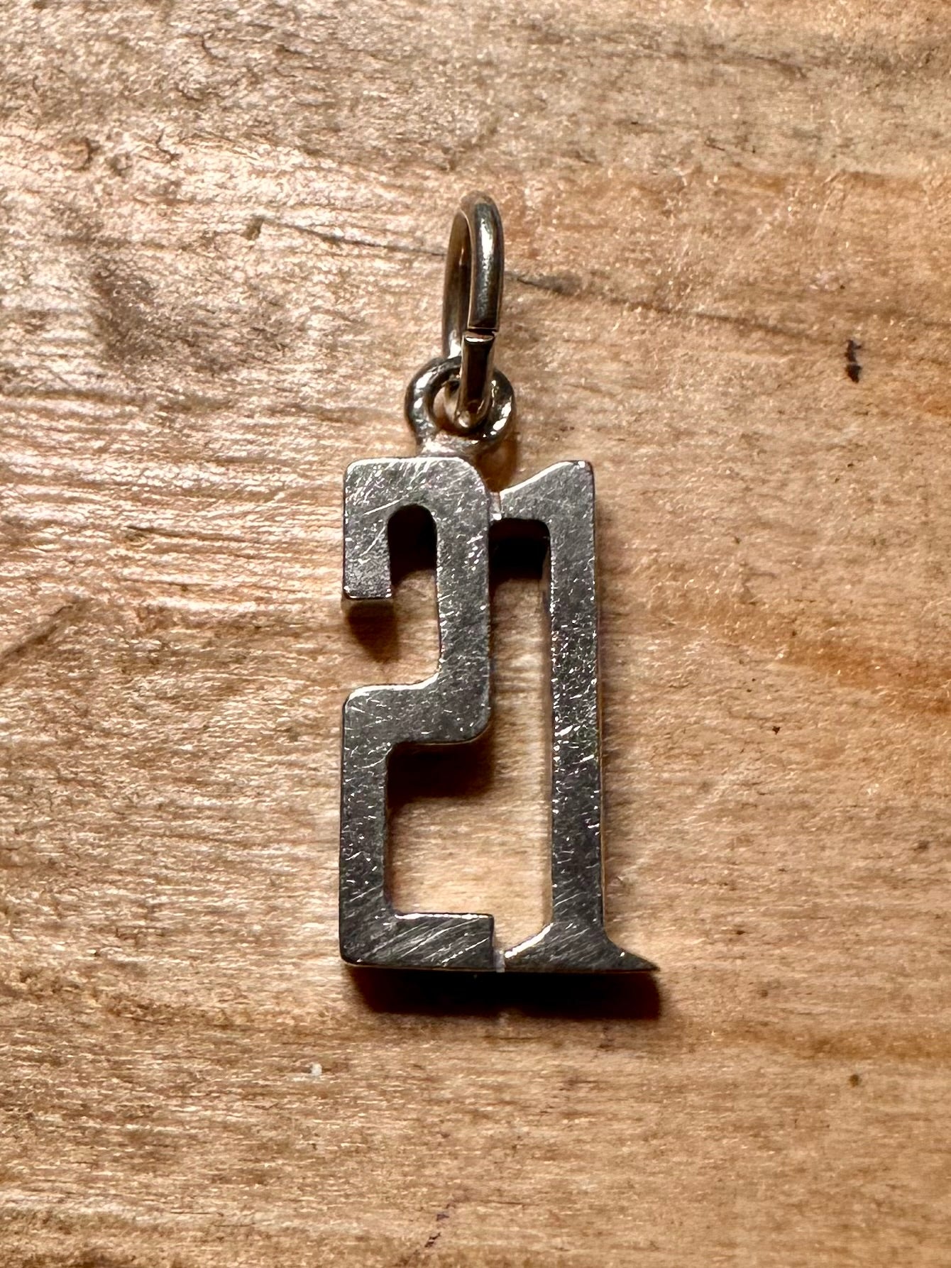 Vintage 21 925 Silver Pendant