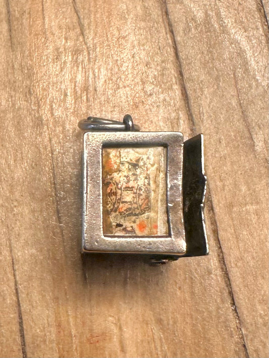 Vintage Georg Jensen Playing Cards 925 Sterling Silver Charm Pendant