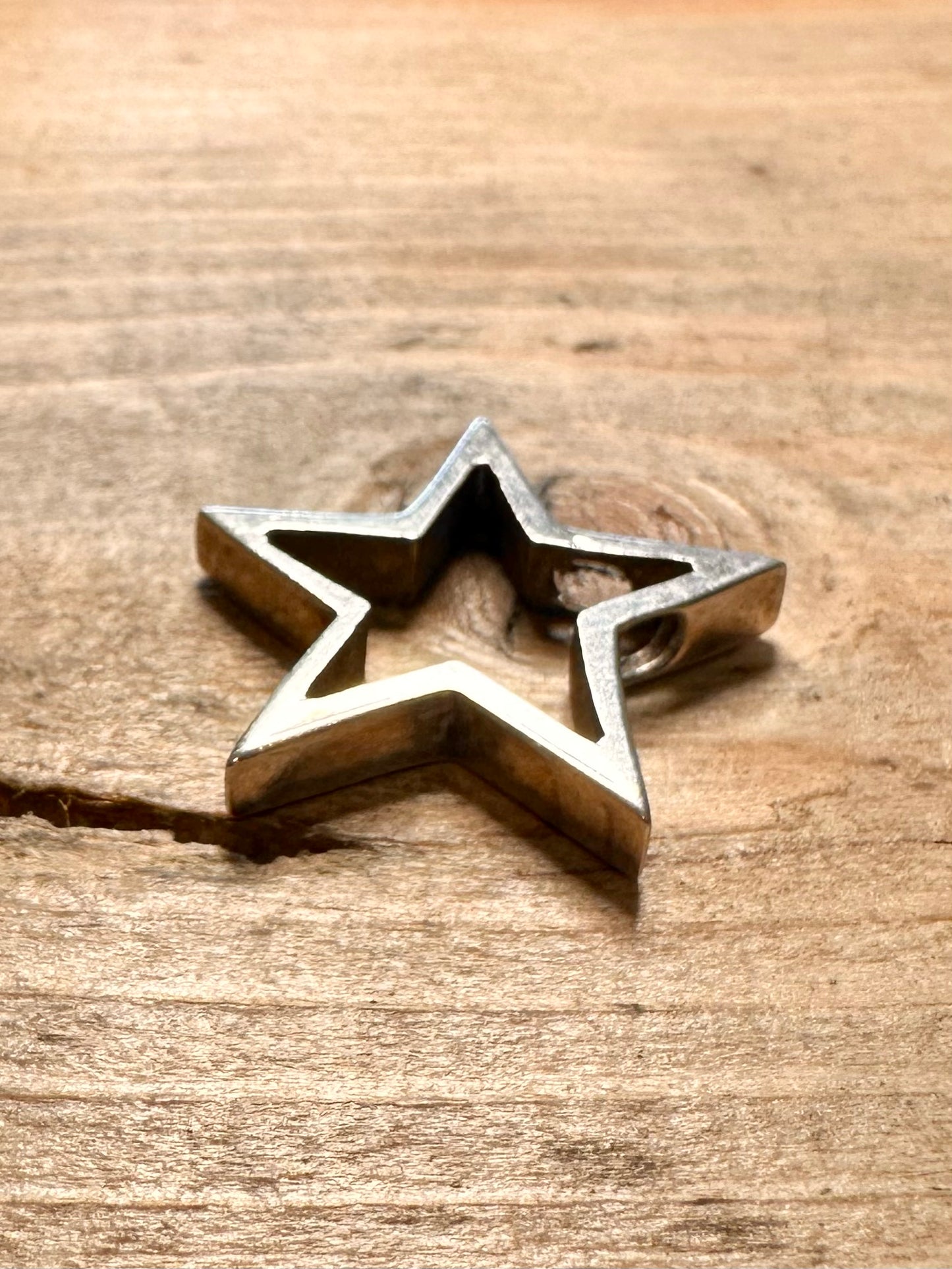 Modern Star 925 Silver Pendant