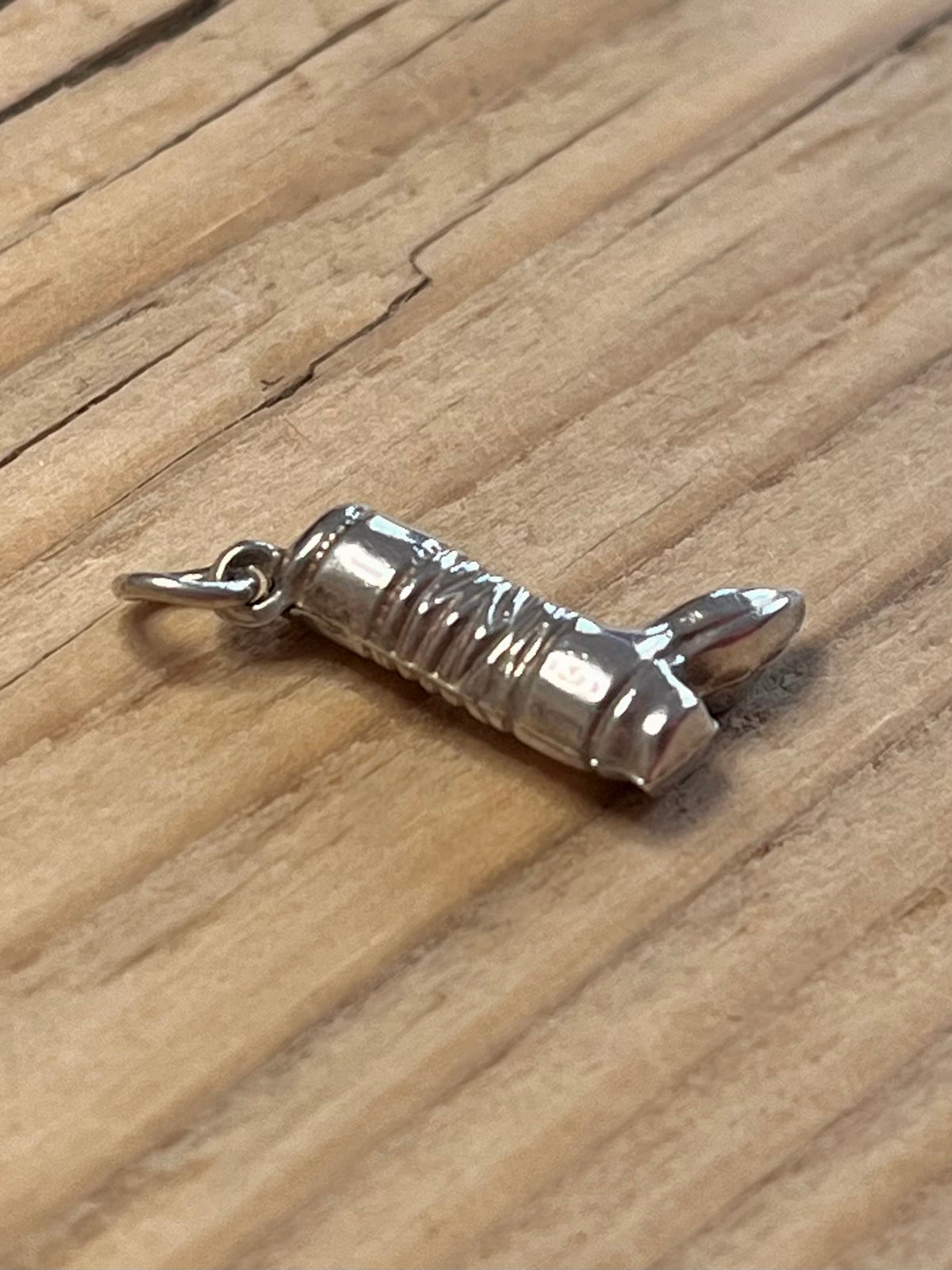 Small Boot 925 Sterling Silver Pendant
