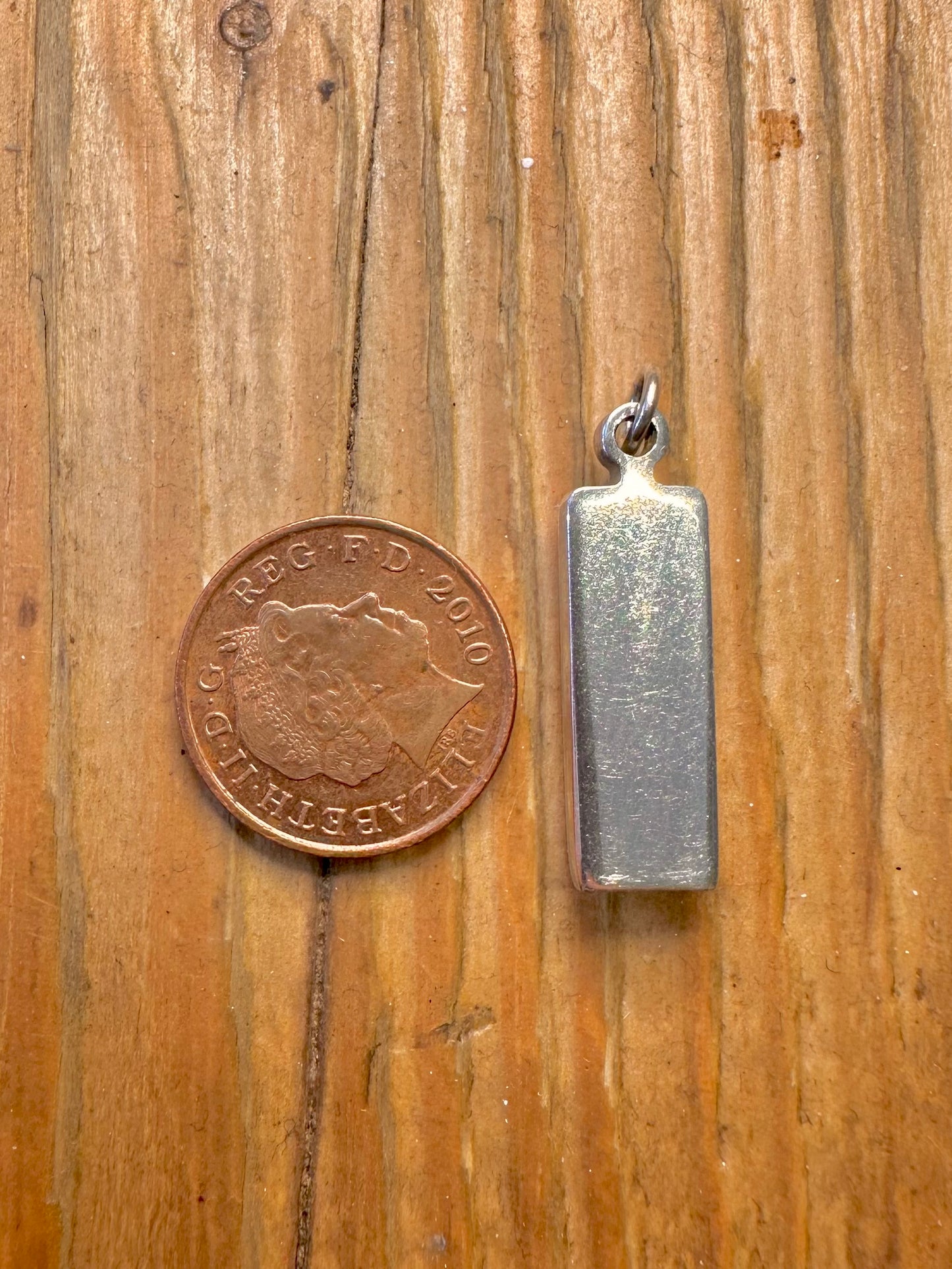 Ingot Maker RC Sheffield 925 Sterling Silver Pendant