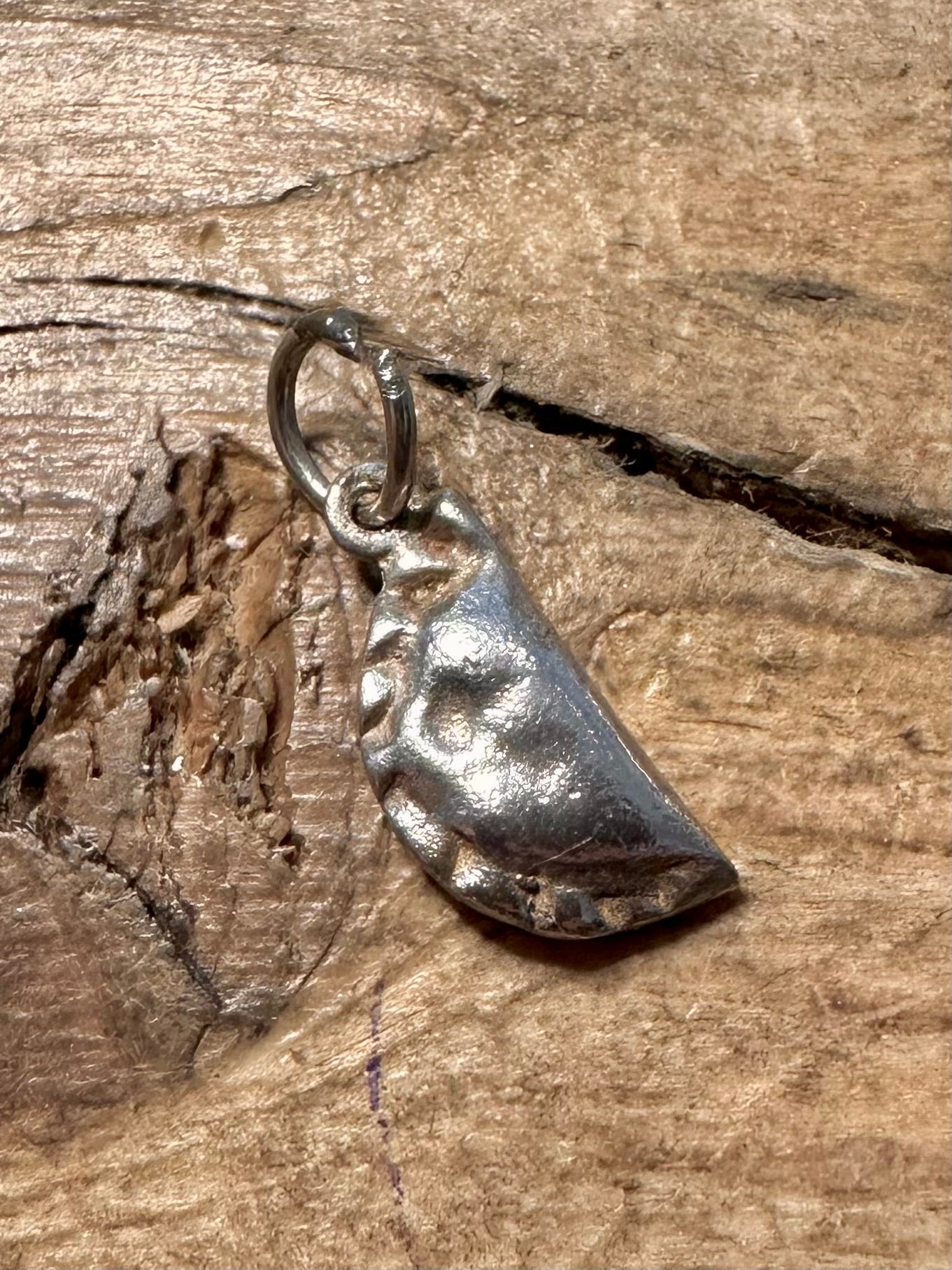 Vintage Pasty 925 Silver Charm Pendant
