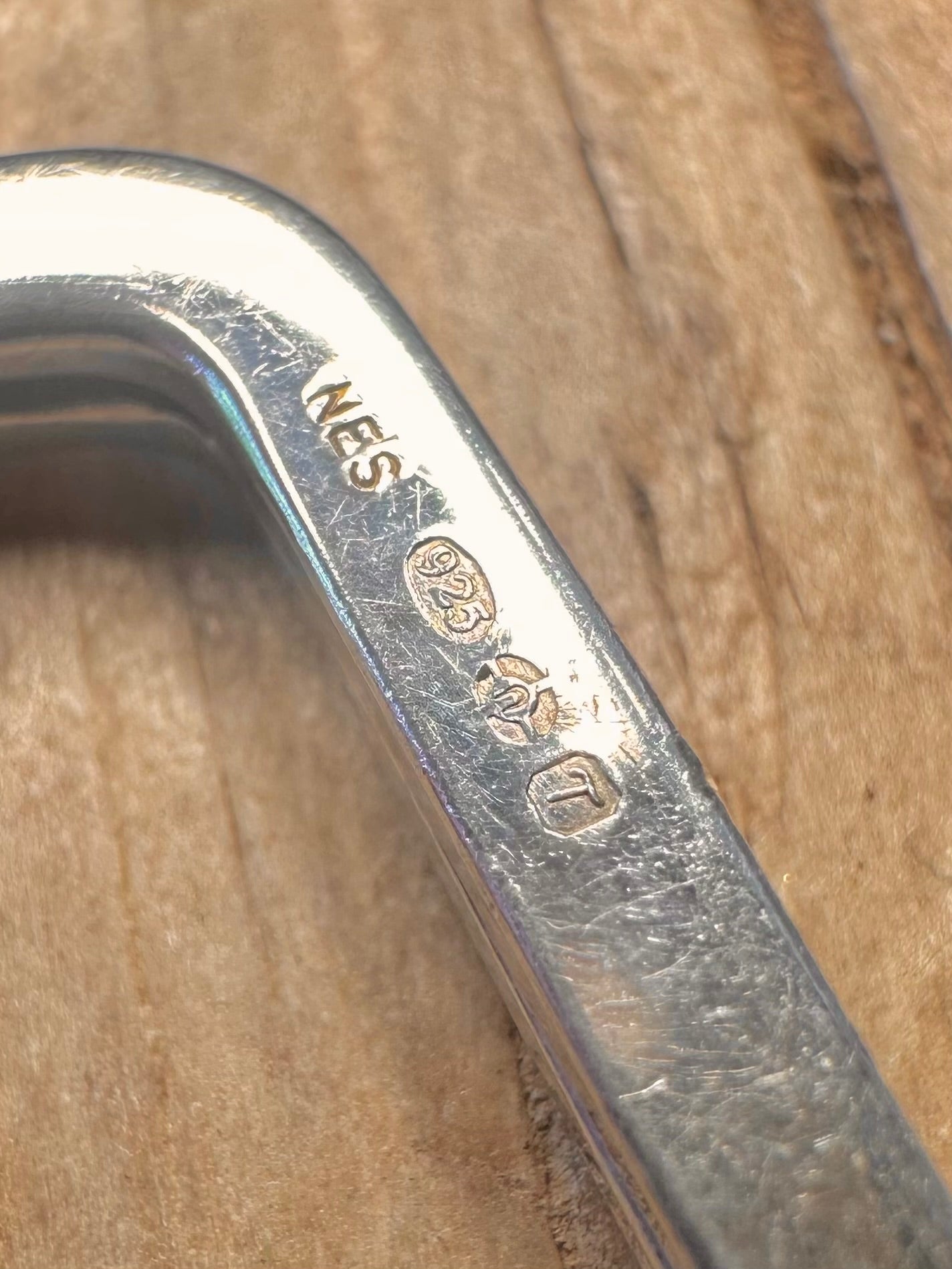 Vintage 1993 Tiffany and Co Style Key Ring Maker NES 925 Sterling Silver Collectables