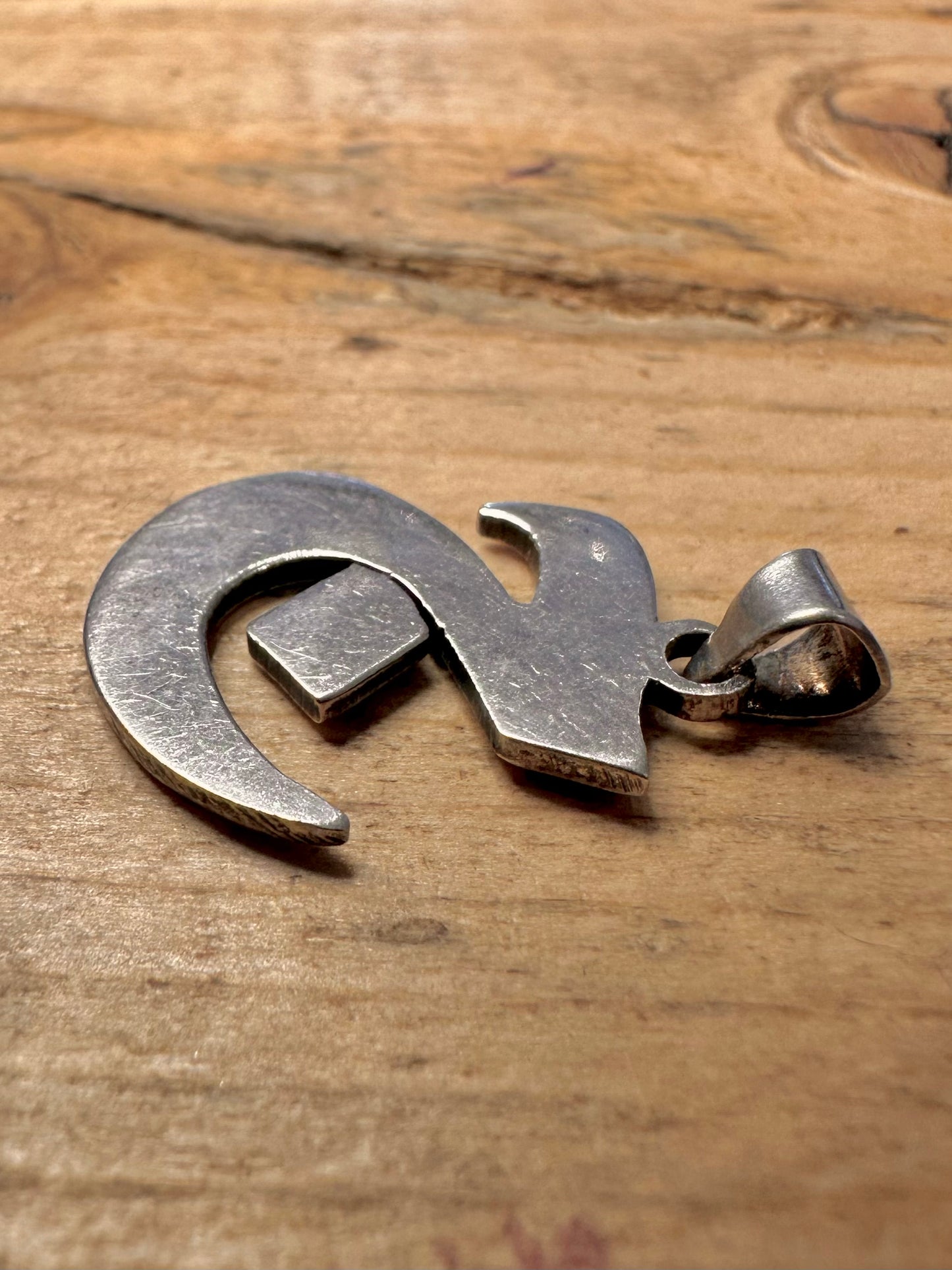 Vintage Symbol 925 Silver Pendant