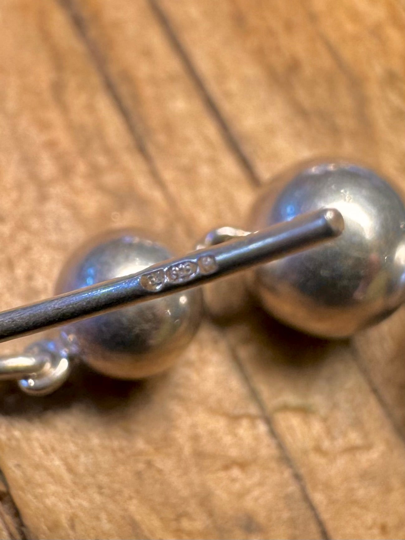 Georg Jensen Hängeohrringe aus 925er Sterlingsilber