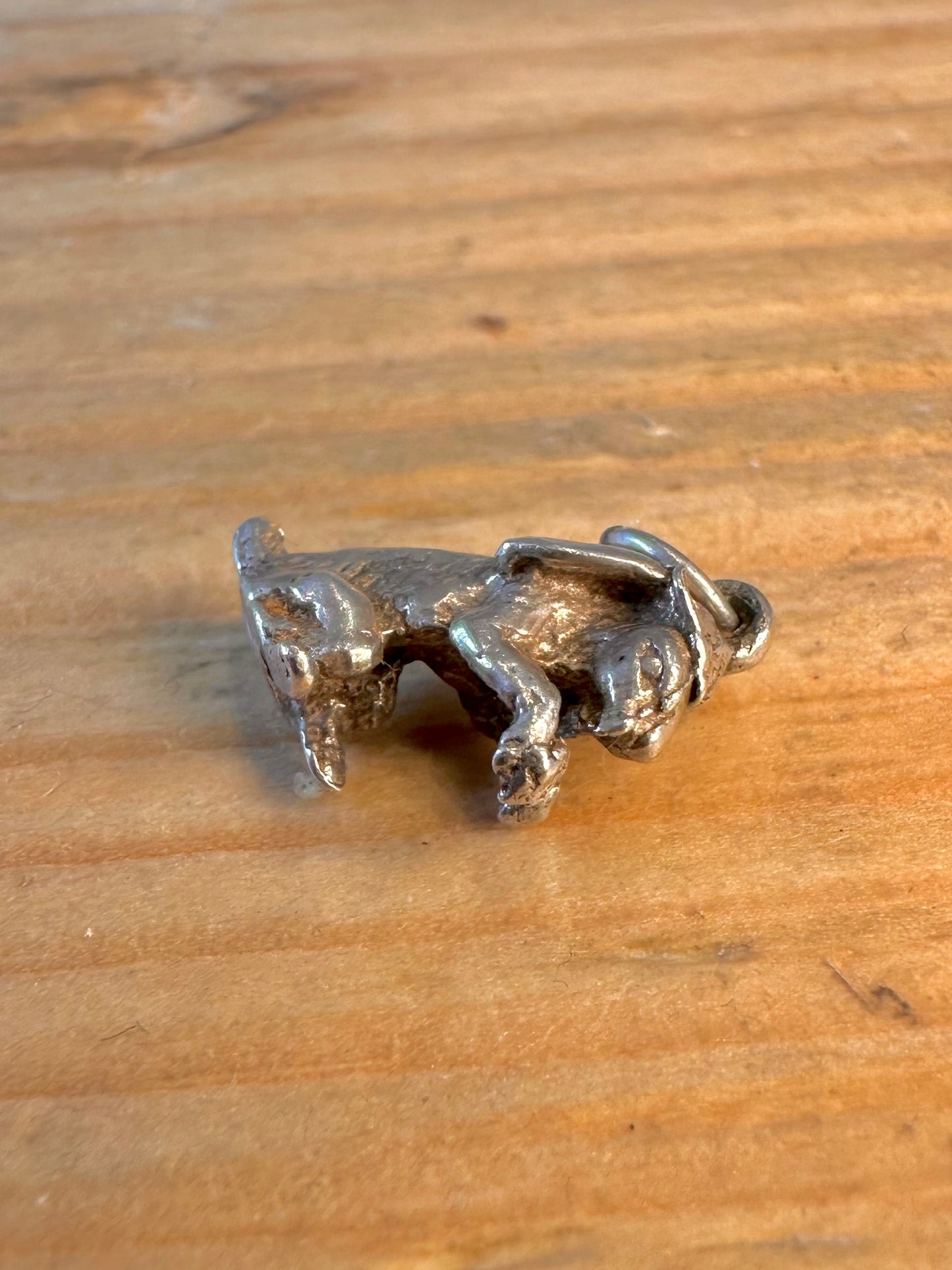 Hare 925 Sterling Silver Charm Pendant