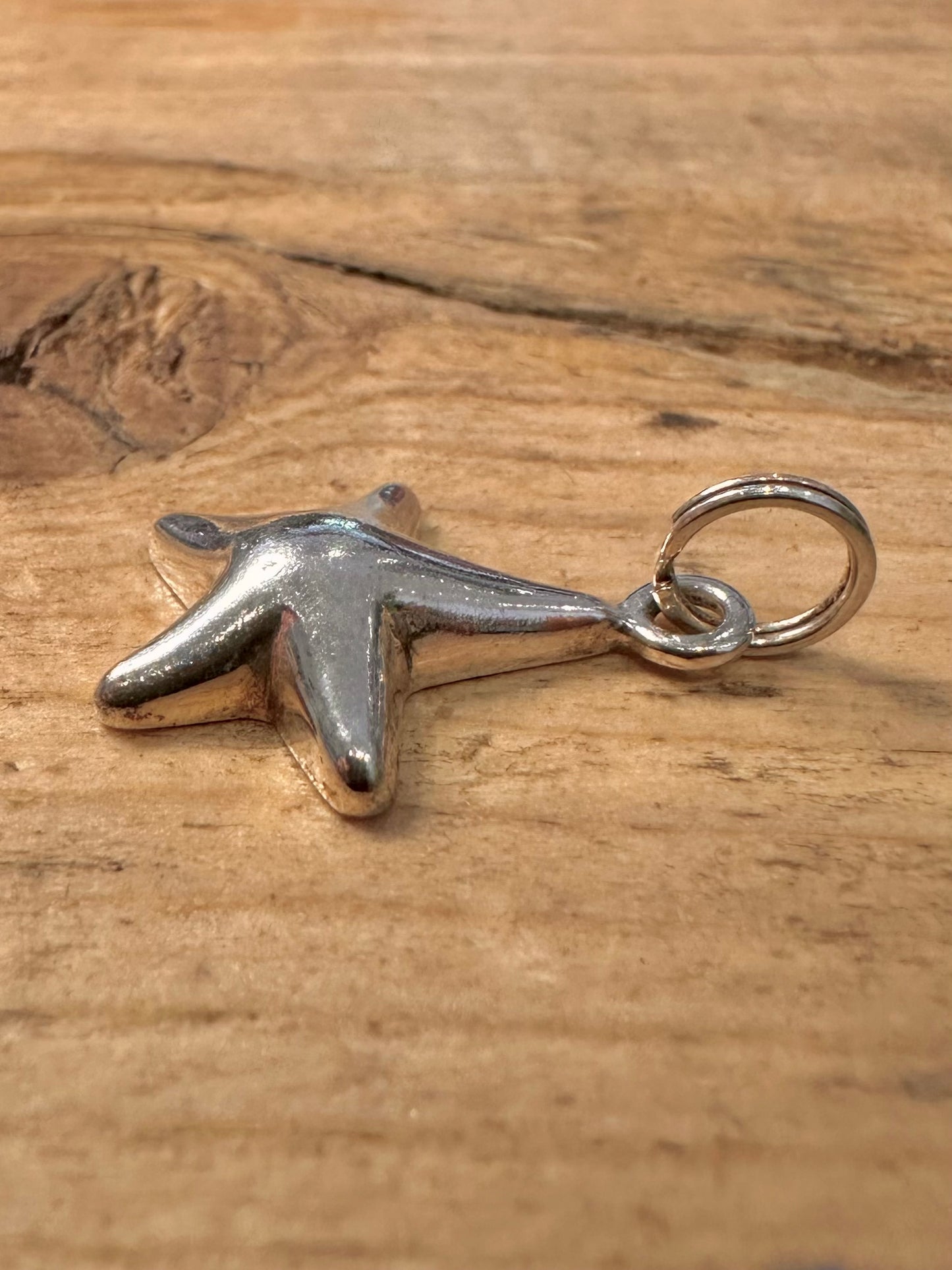 Vintage Star Fish 925 Silver Pendant