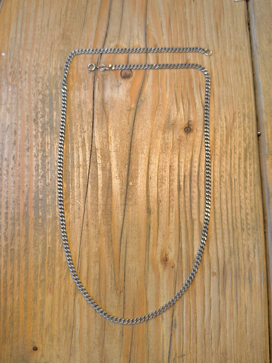 Curb Chain 925 Sterling Silver 24 inch Necklace