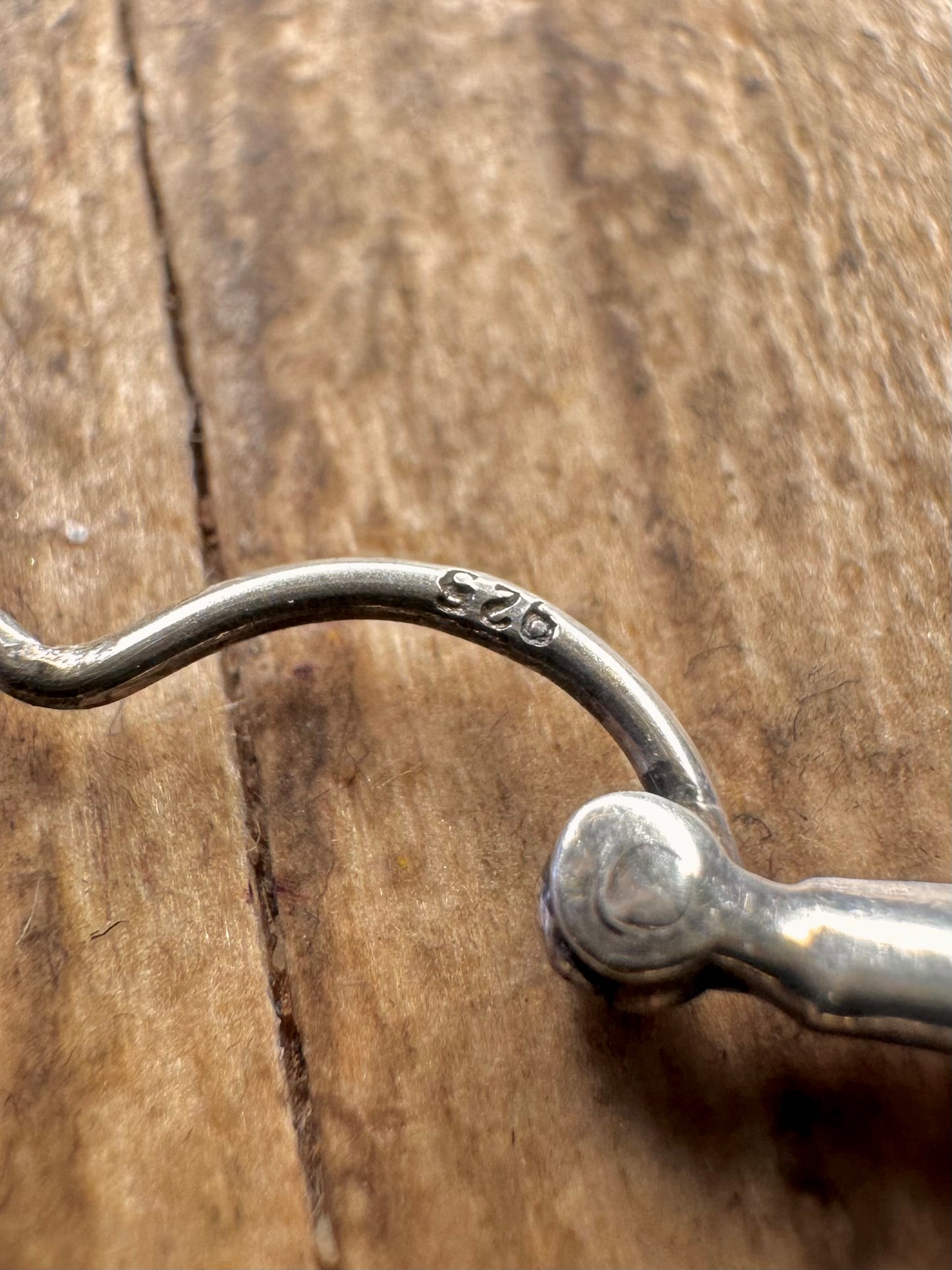 Runde, dicke Creolen aus 925er Sterlingsilber