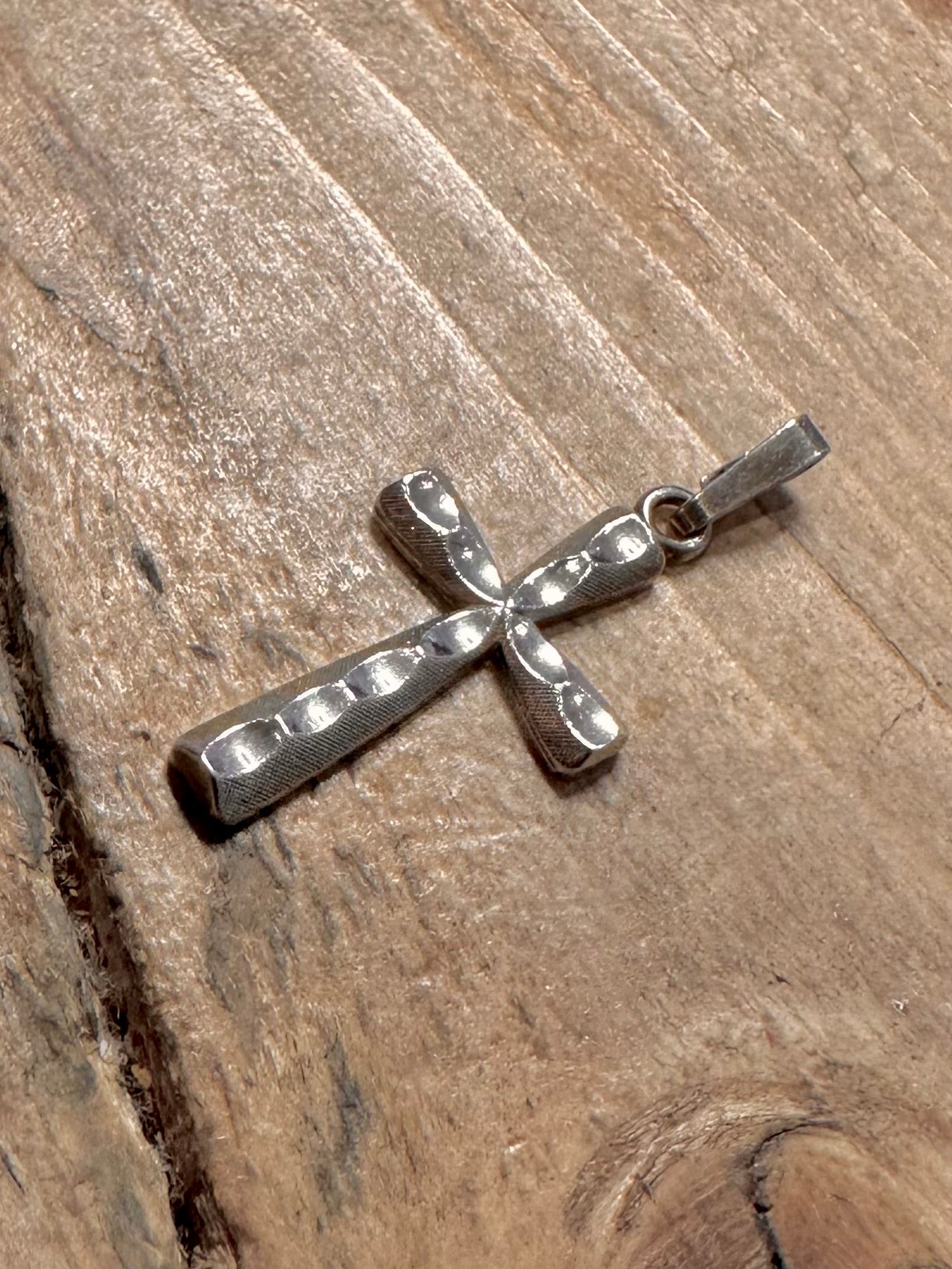 Vintage Cross 925 Silver Pendant