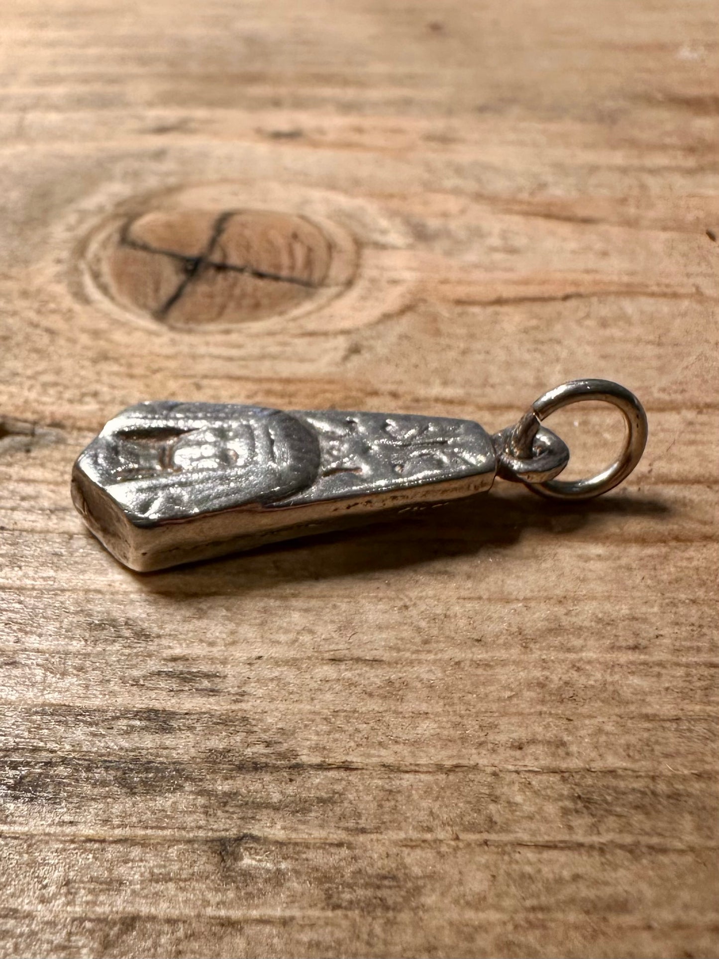 Vintage Egyptian Solid 925 Silver Pendant