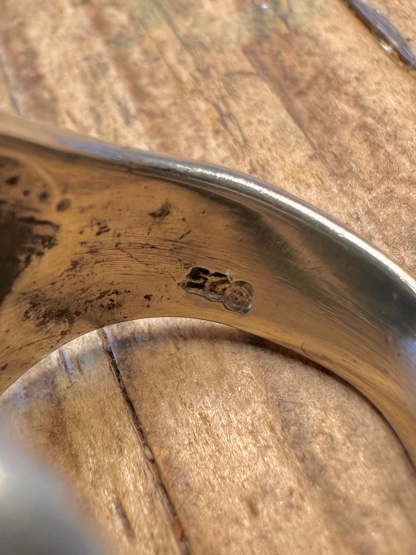 Indianer Kopf 925 Sterling Silber Ring Größe P
