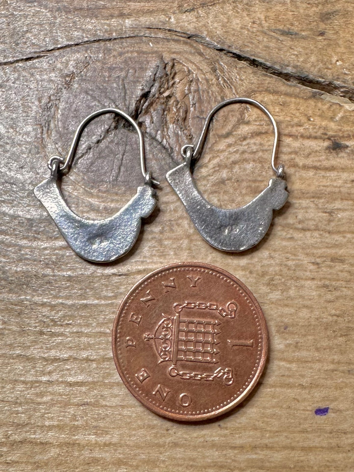 Vintage Bird 925 Silver Earrings