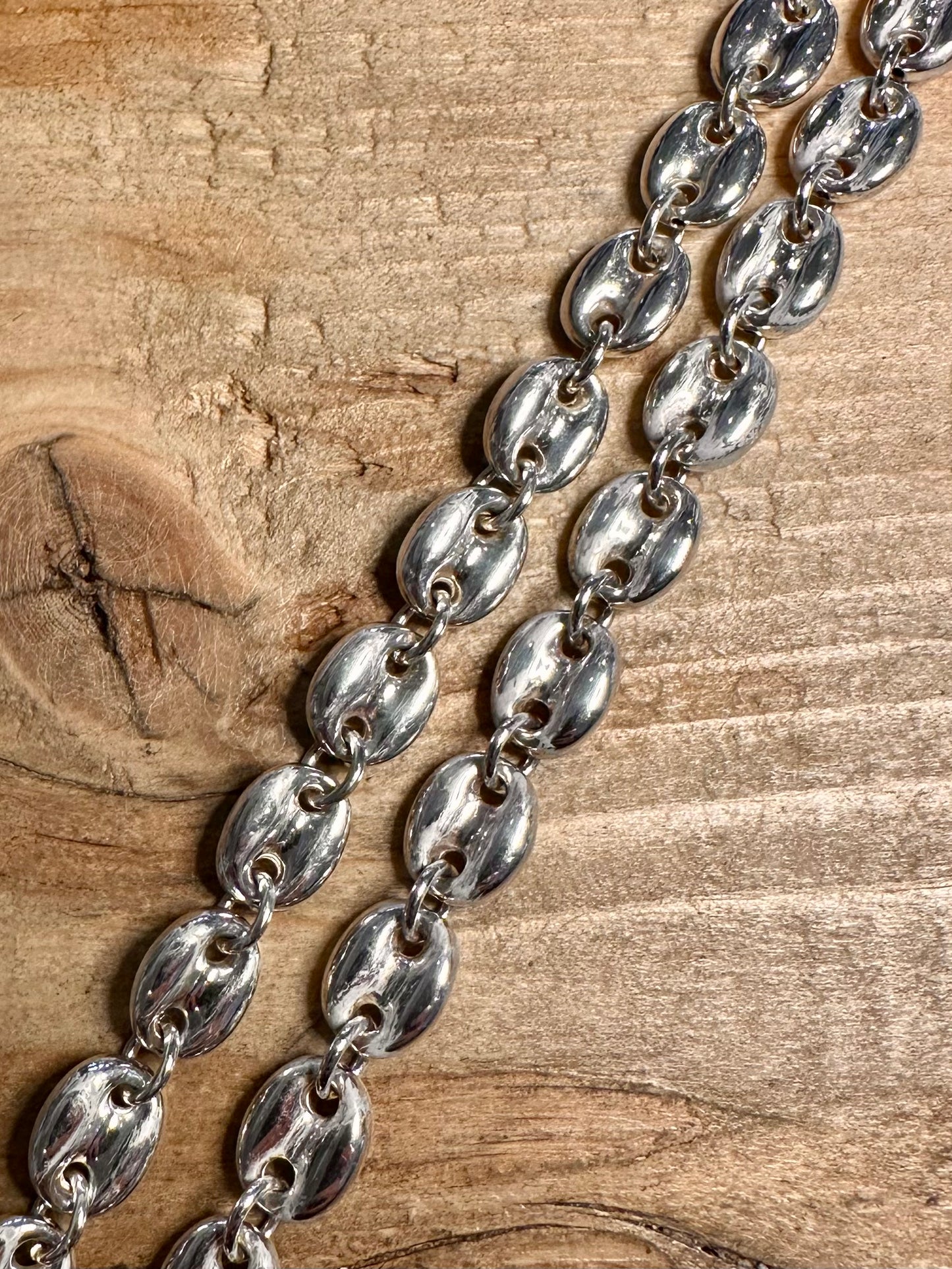 Modern Mariner Link 925 Silver 19.5 inch Necklace