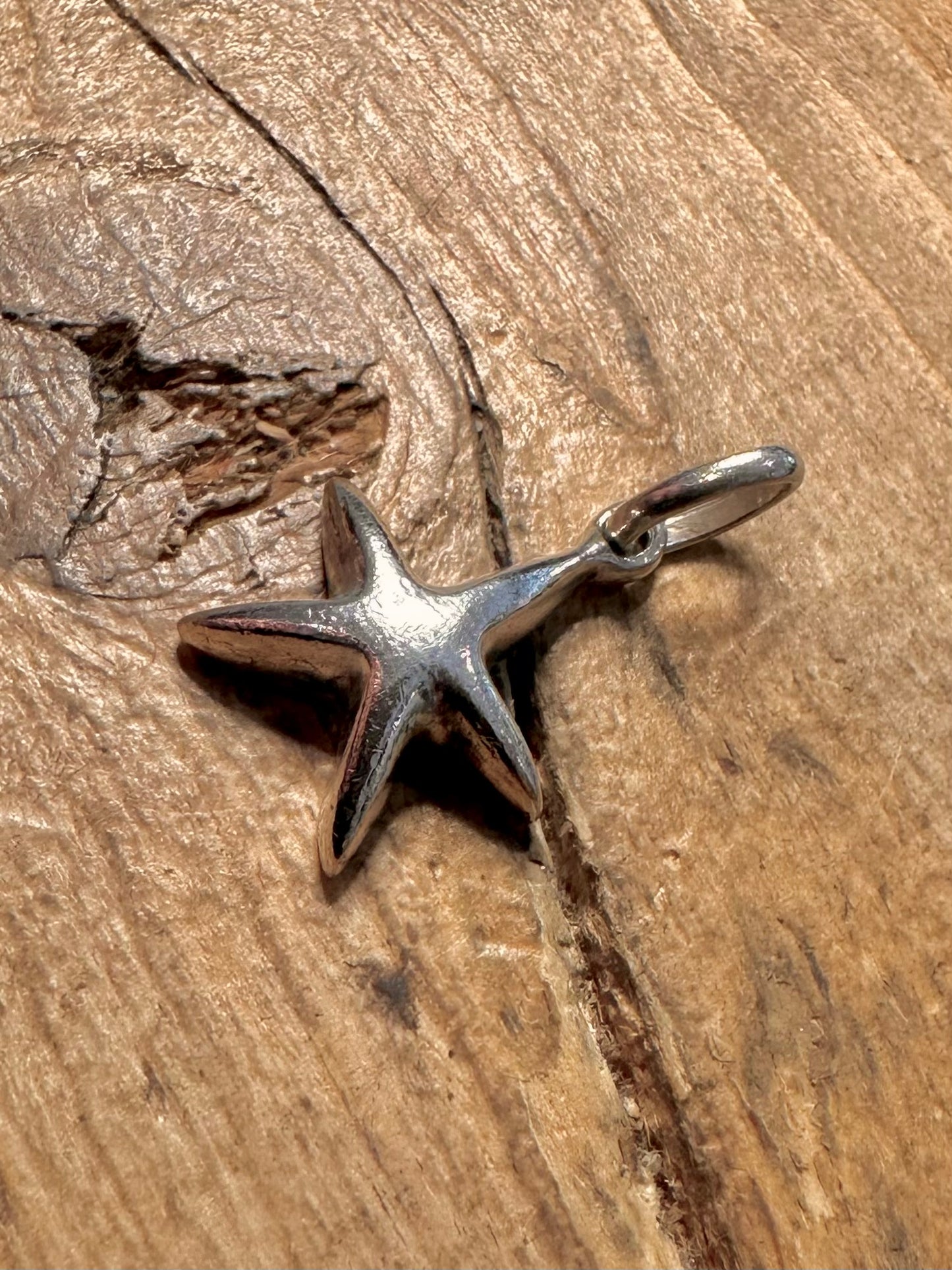 Vintage Star 925 Silver Pendant